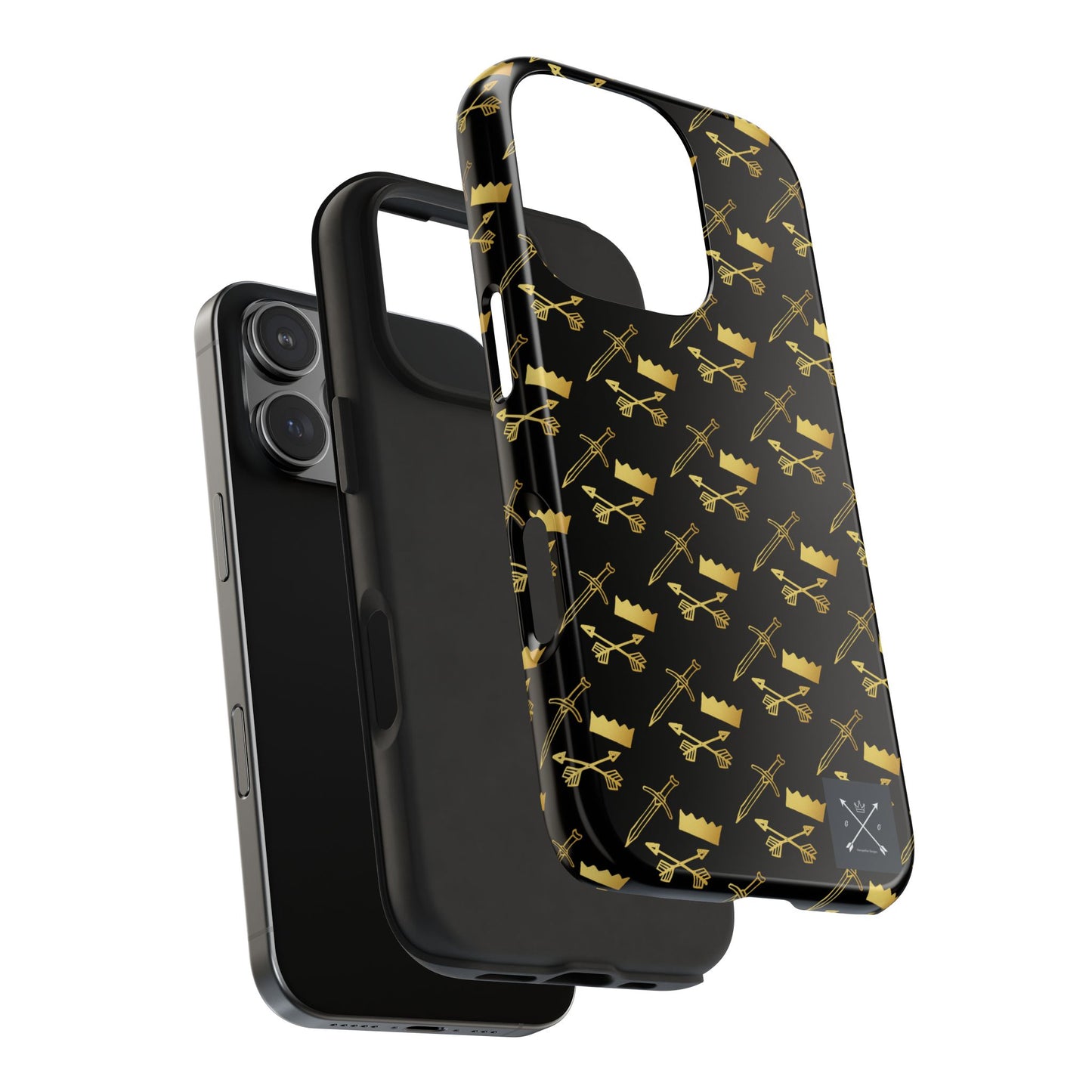 Gold and Bold Warrior (pattern) - Tough Phone Cases