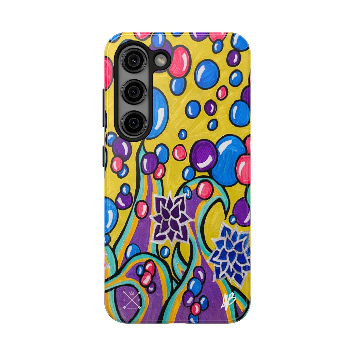 Under the Sea (abstract art)- Tough Phone Cases