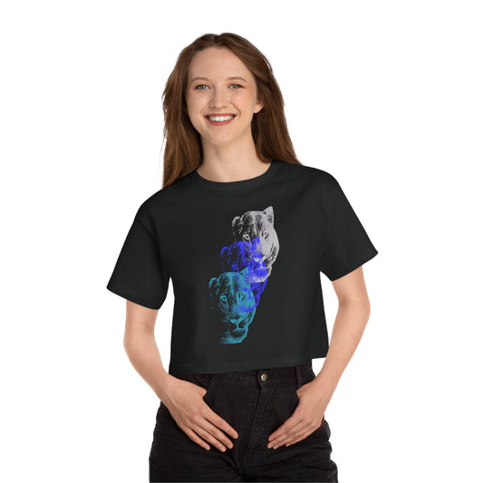 Lioness Arising - Champion Women's  Cropped T-Shirt