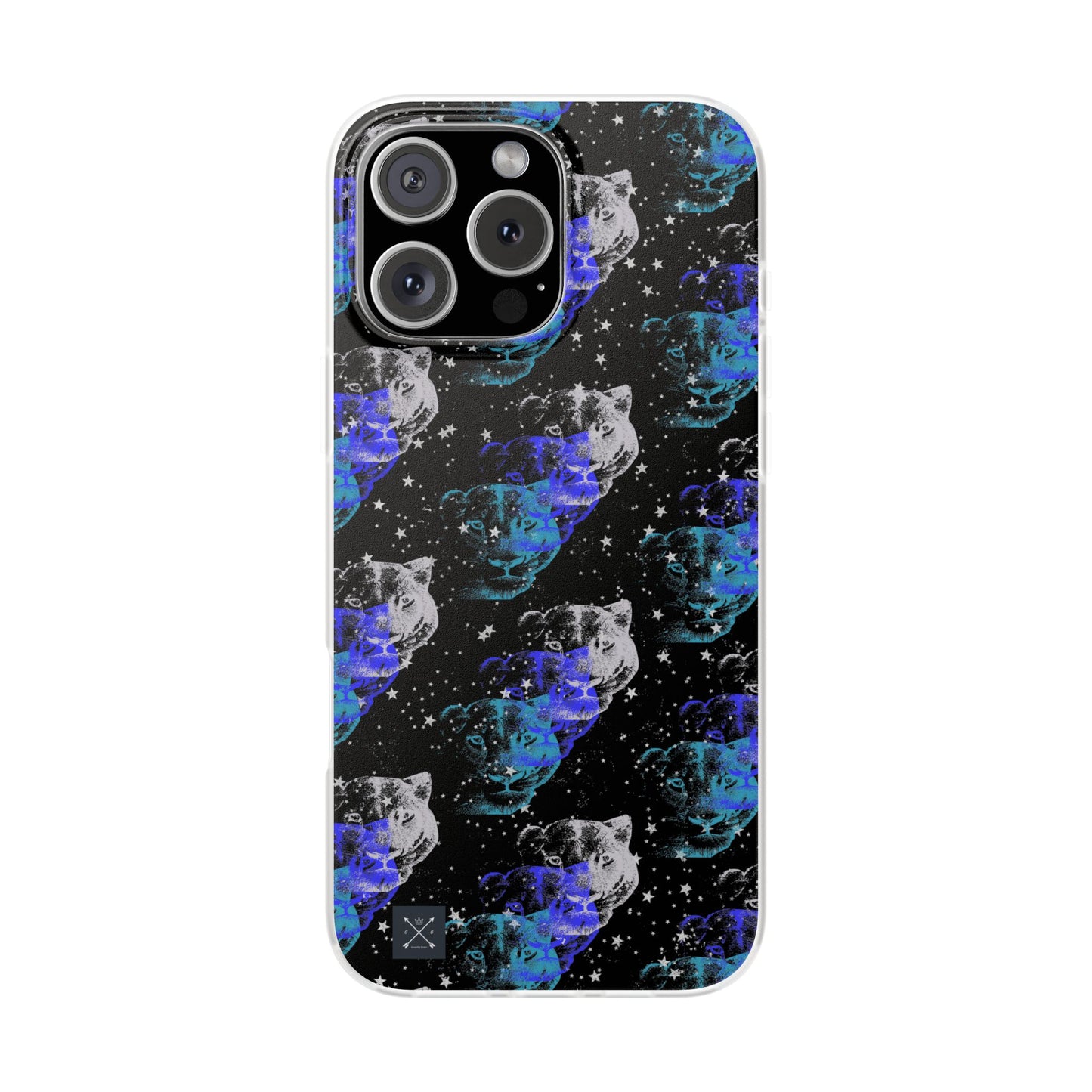 Lioness Arising (pattern) - Flexi Phone Cases