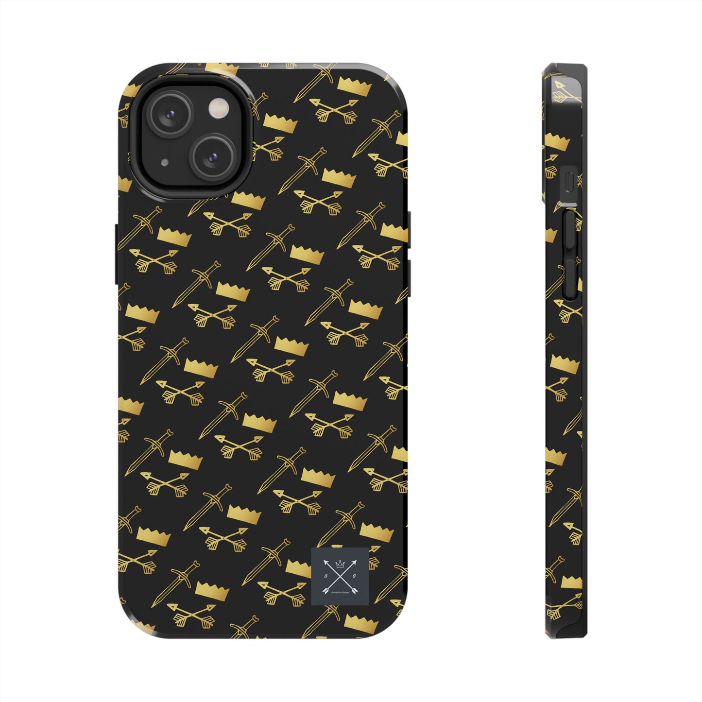 Gold and Bold Warrior (pattern) - Tough Phone Cases