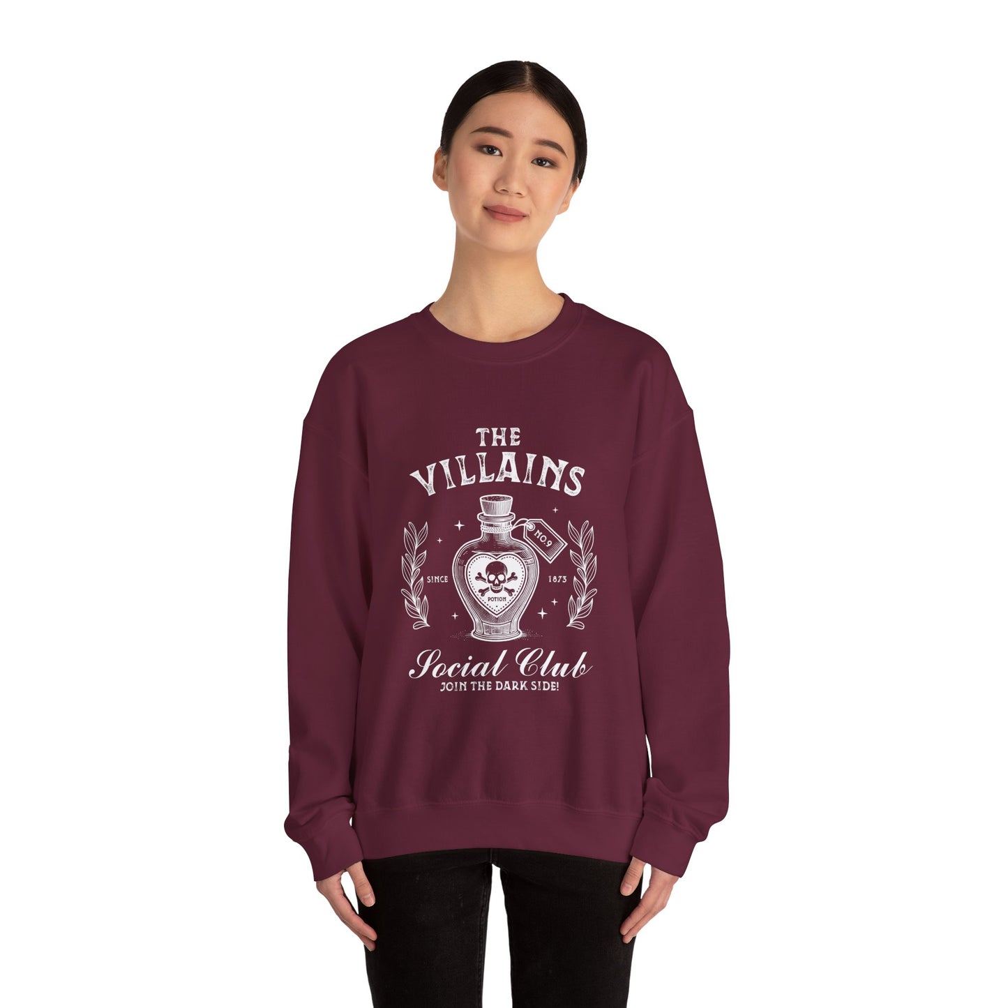 The Villains Social Club - Unisex Heavy Blend™ Crewneck Sweatshirt