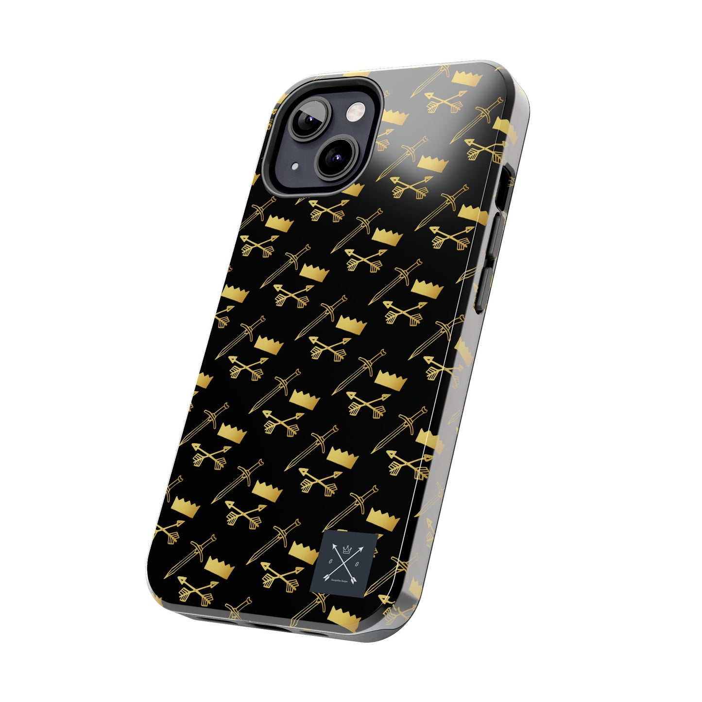 Gold and Bold Warrior (pattern) - Tough Phone Cases