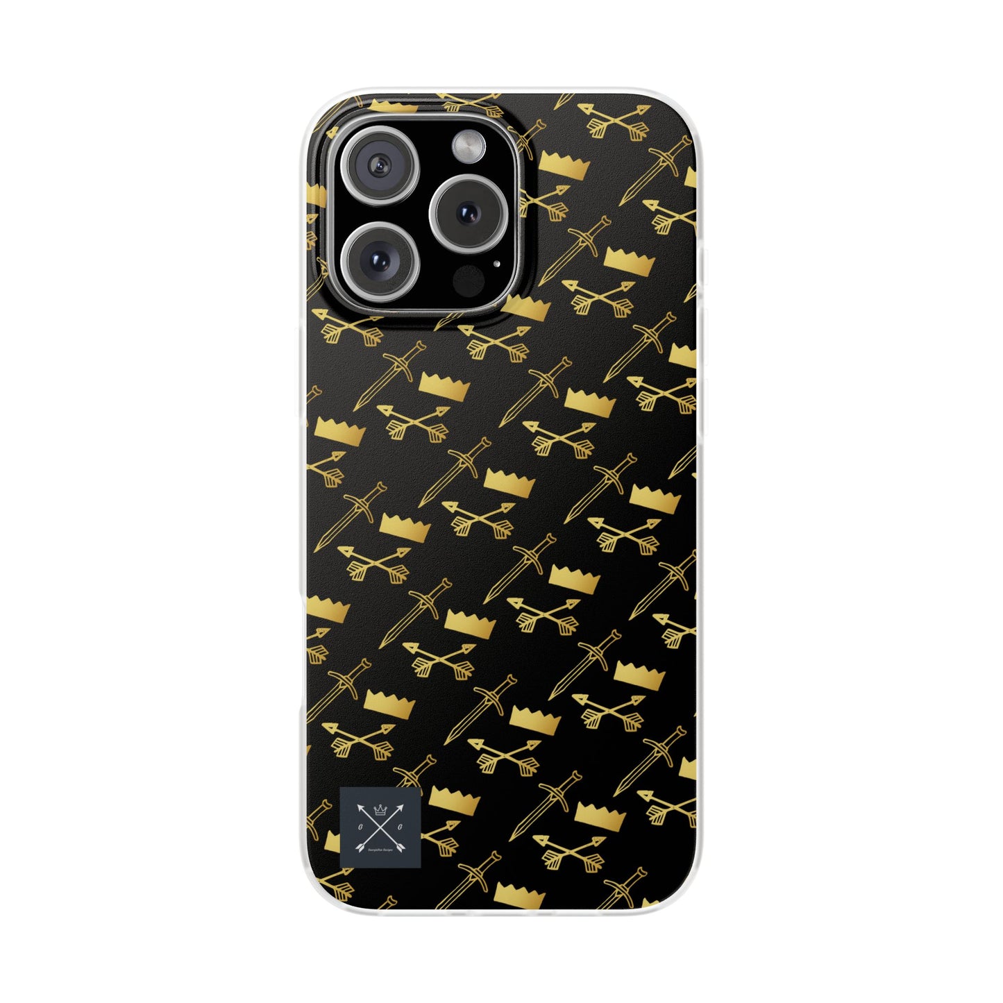 Gold and Bold Warrior - Flexi Phone Cases