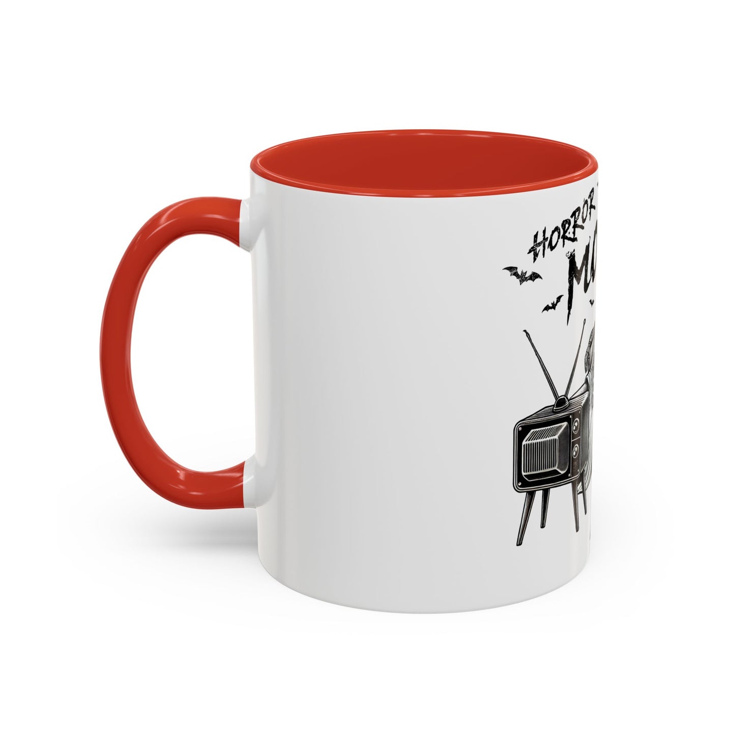 Horror Movies and Chill - Accent Coffee Mug (11, 15oz)