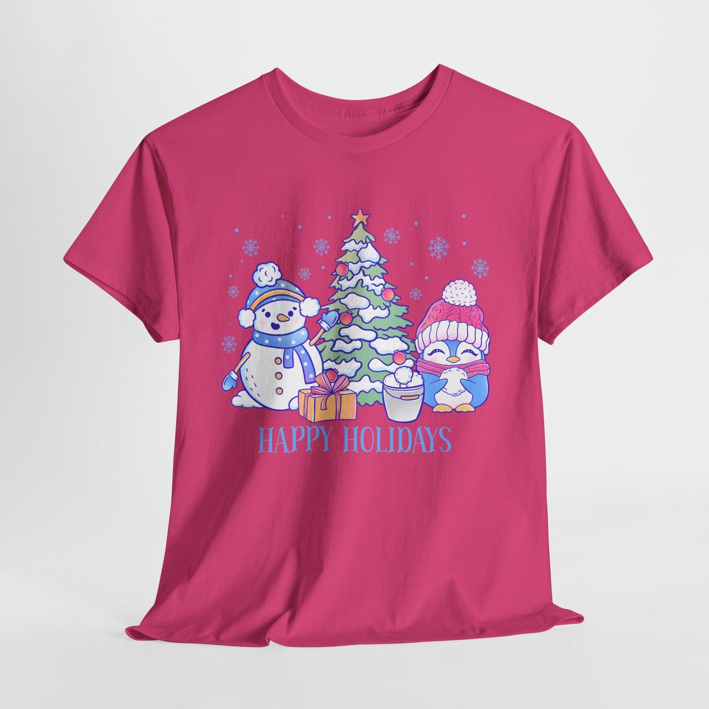 Christmas Holiday Unisex Tee - Happy Holidays