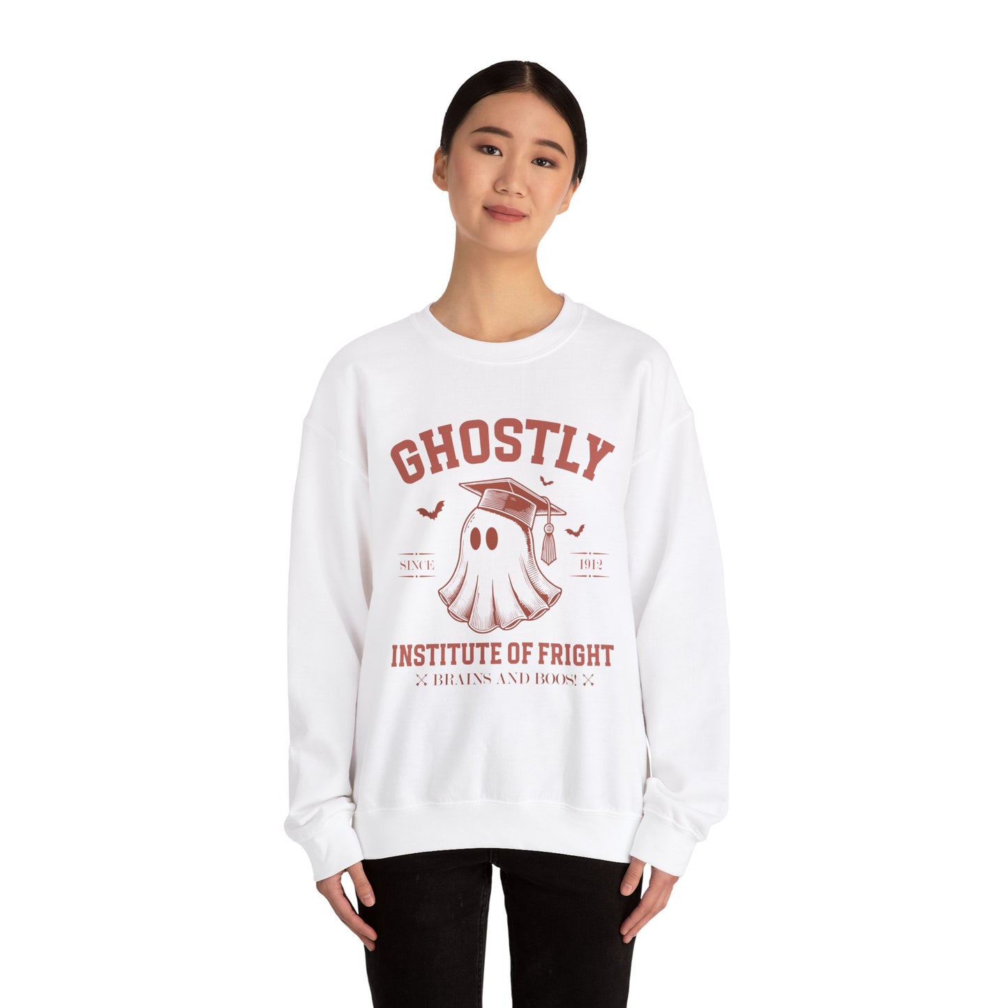 Ghostly Institute of Fright Education - Crewneck Sweatshirt