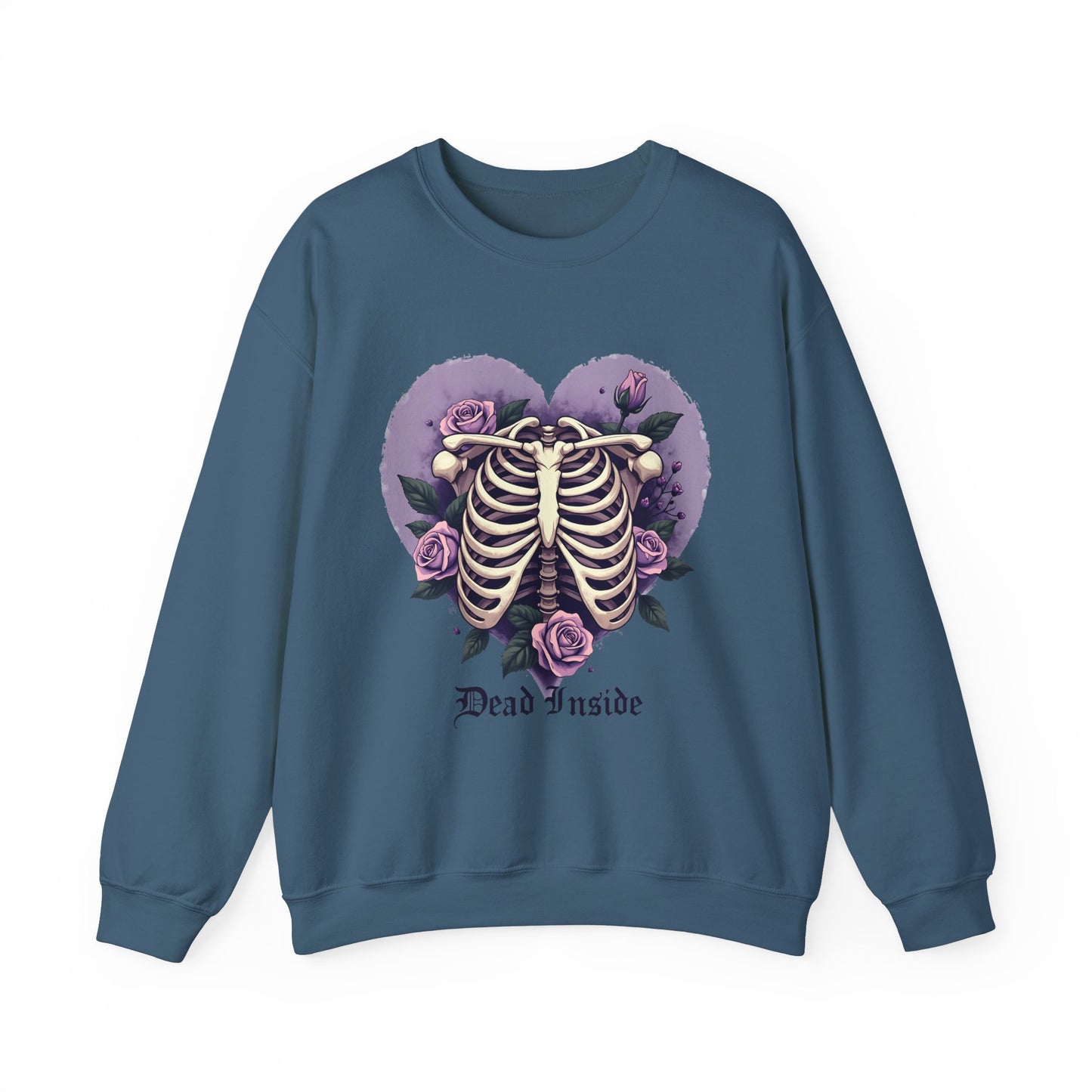 Dead Inside Ribcage Heart - Sweatshirt