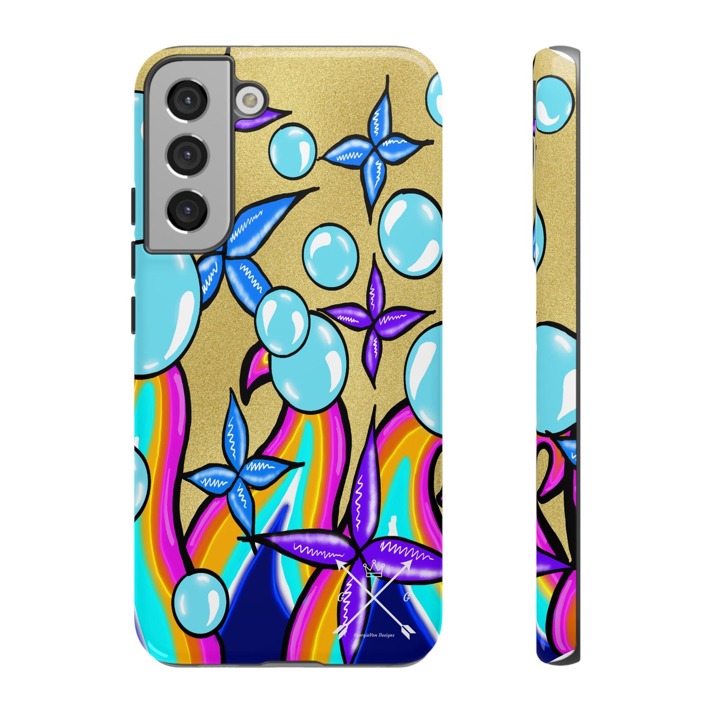 Bubble Rave - Tough Phone Cases