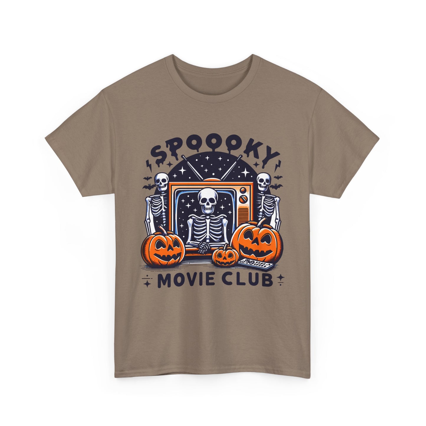 Spooky Movie Club Theme -  Unisex Cotton Tee