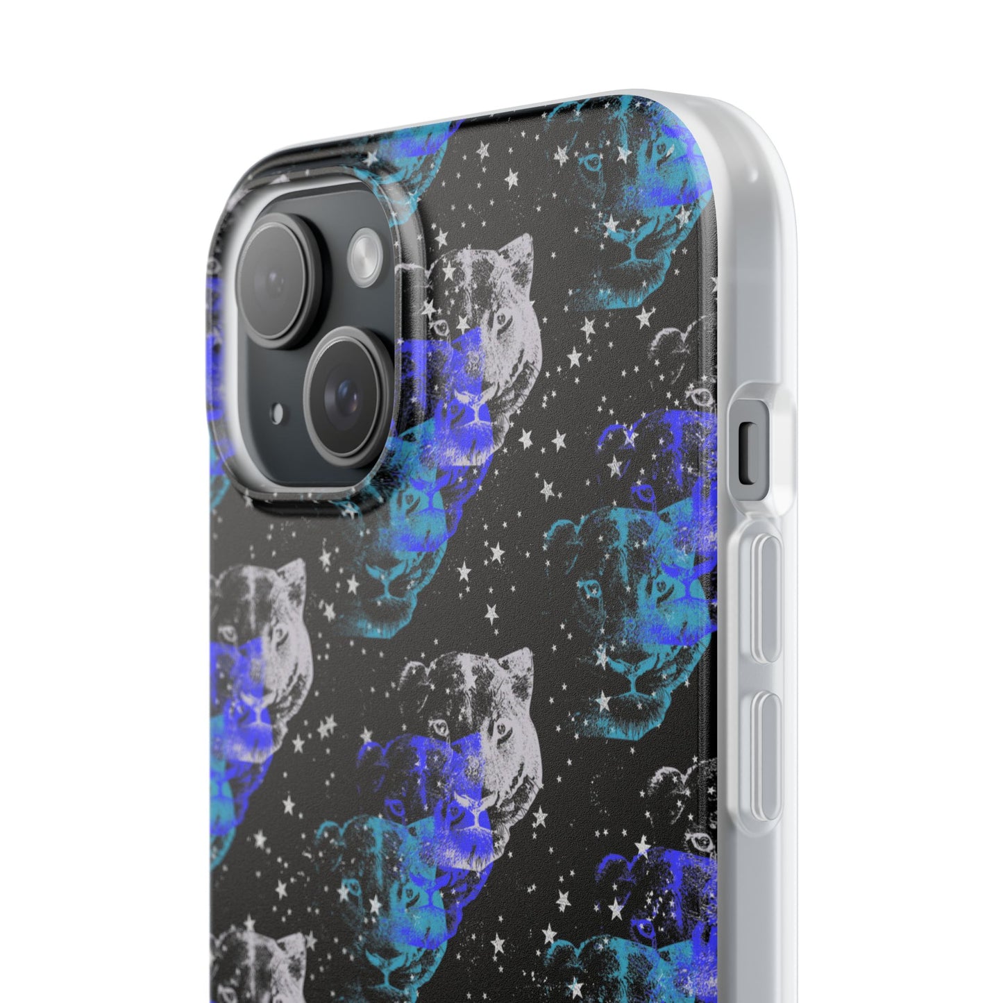 Lioness Arising (pattern) - Flexi Phone Cases