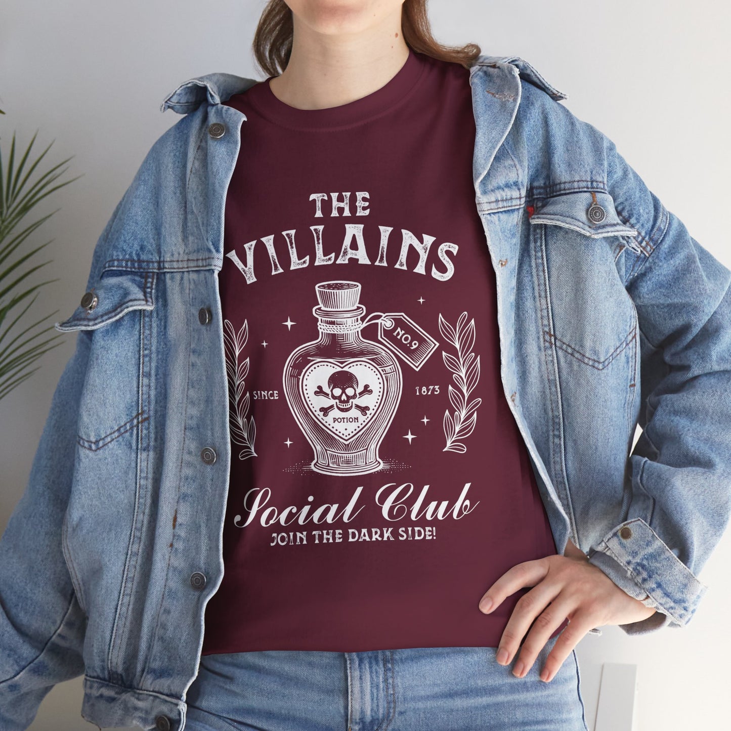 The Villains Social Club - Unisex Heavy Cotton Tee