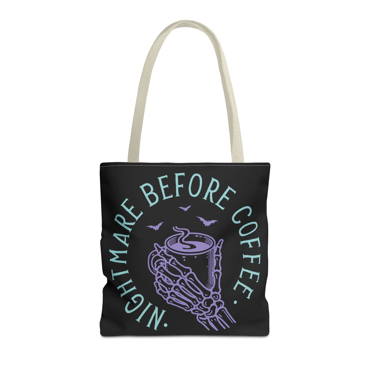 Nightmare Before Coffee - Tote Bag (AOP)