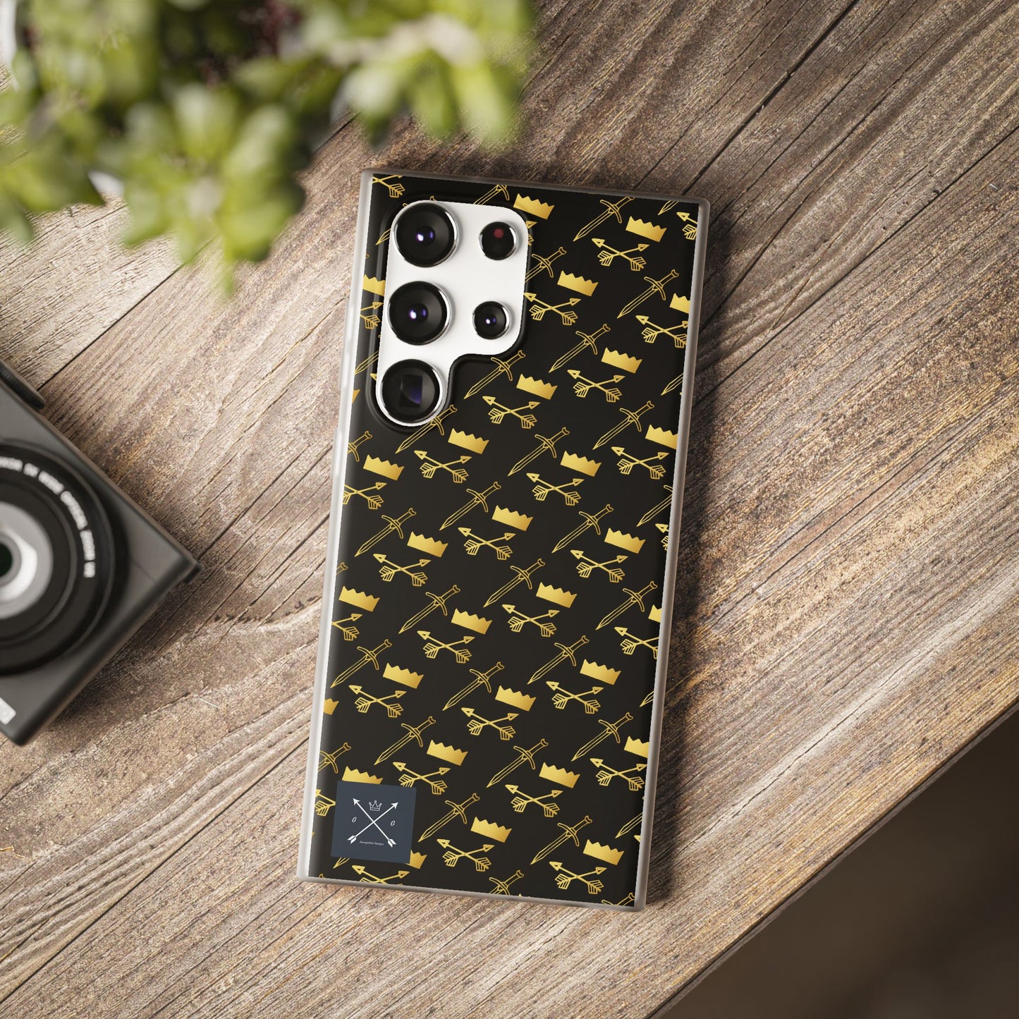 Gold and Bold Warrior - Flexi Phone Cases