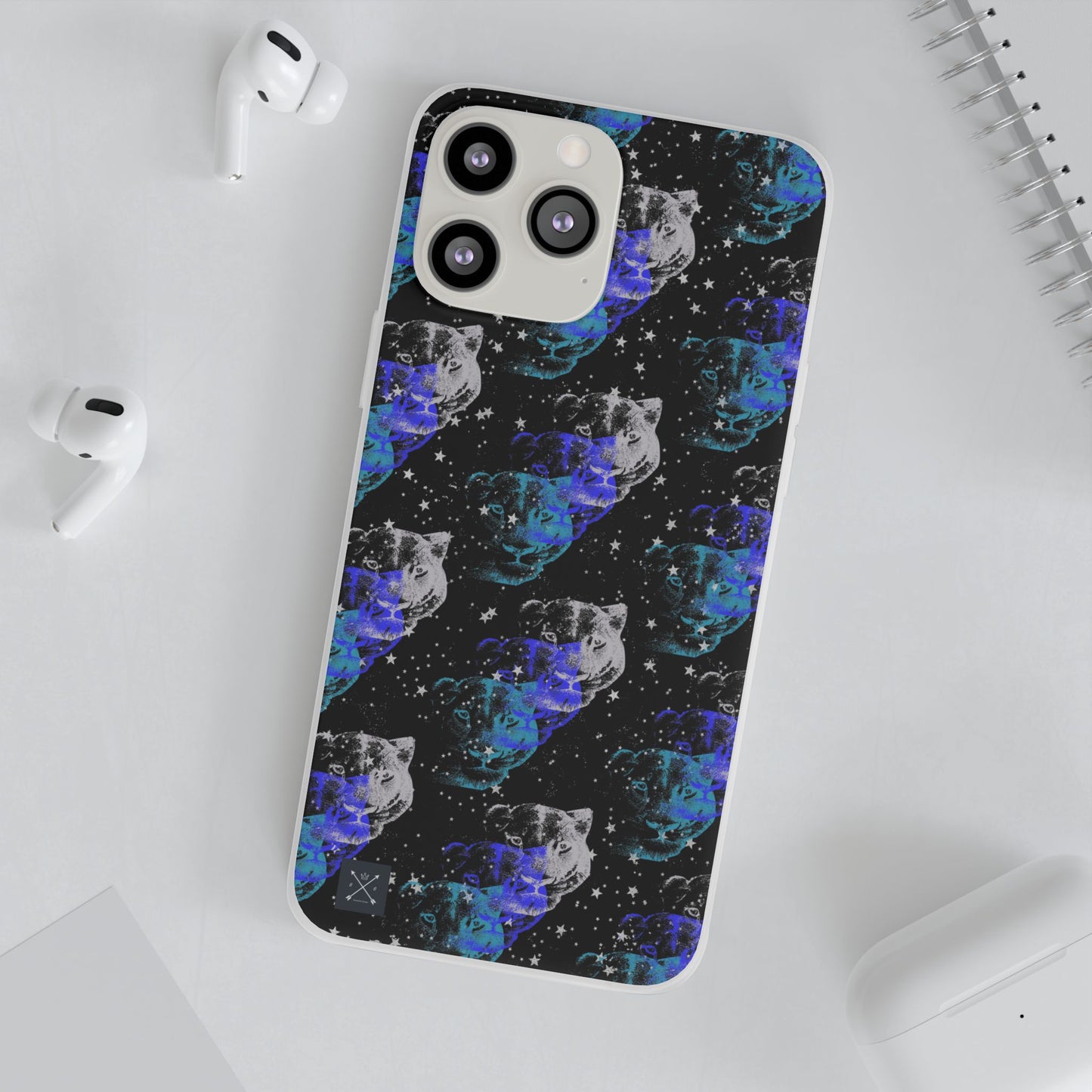 Lioness Arising (pattern) - Flexi Phone Cases