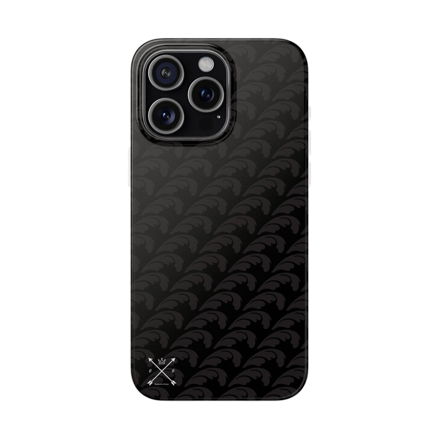 Beautiful Beloved Flourish (black/black) - Flexi Phone Cases