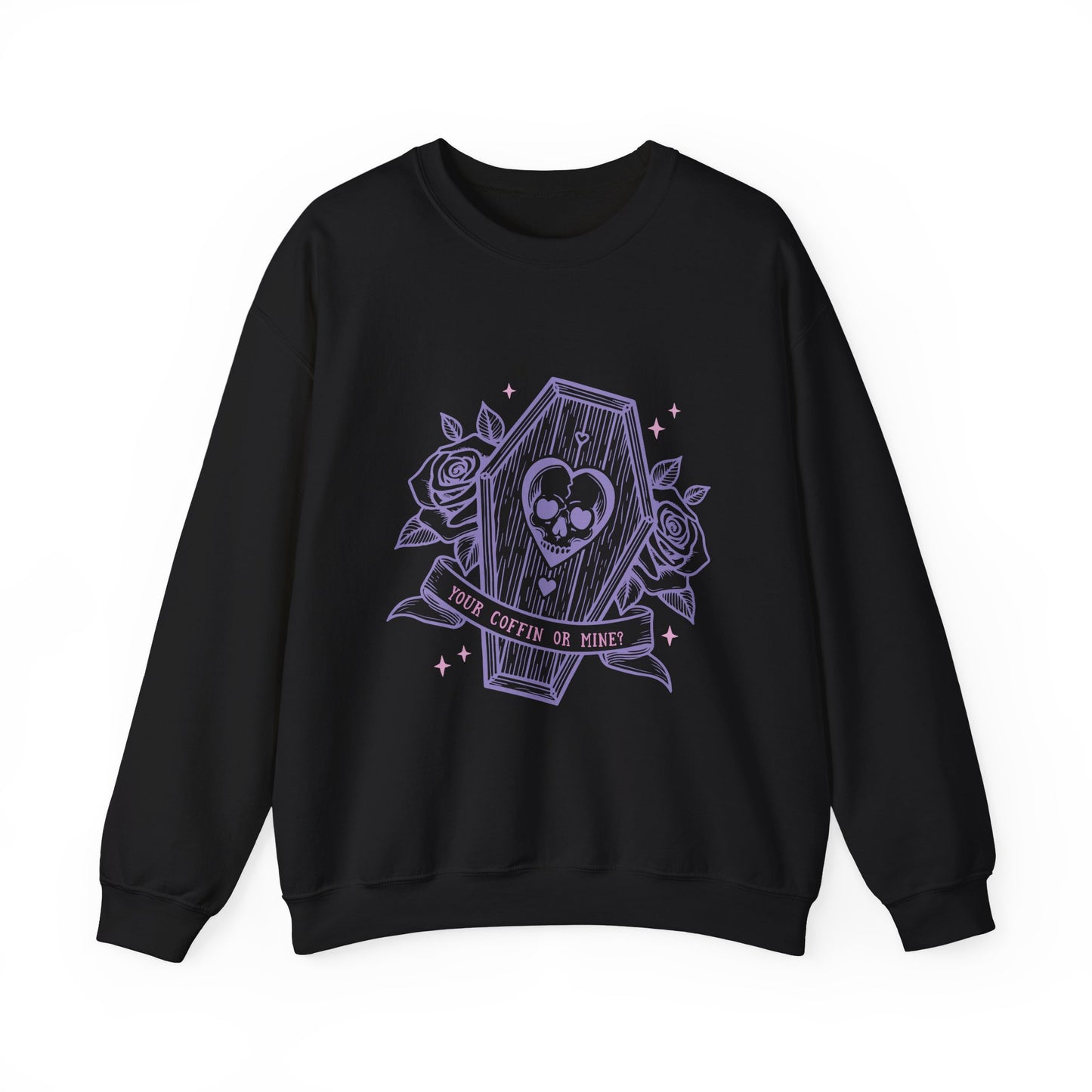 Your Coffin or Mine? - Unisex Heavy Blend™ Crewneck Sweatshirt