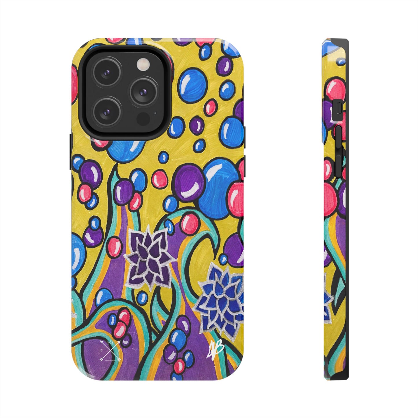 Under the Sea (abstract art)- Tough Phone Cases