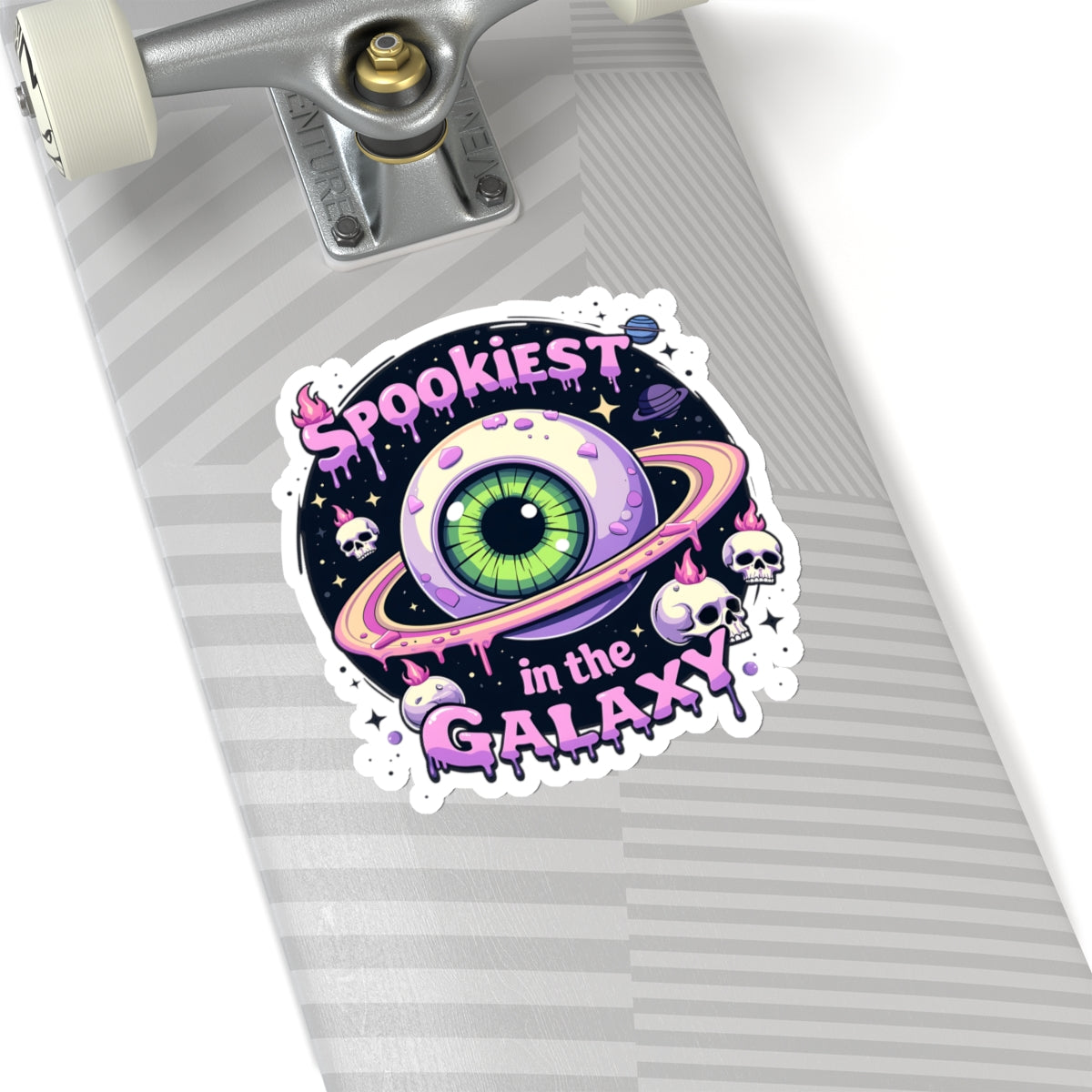 Spookiest in the Galaxy, Eyeball Planet - Kiss-Cut Sticker