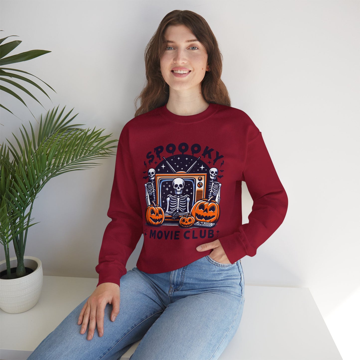 Spooky Movie Club - Unisex Heavy Blend™ Sweatshirt