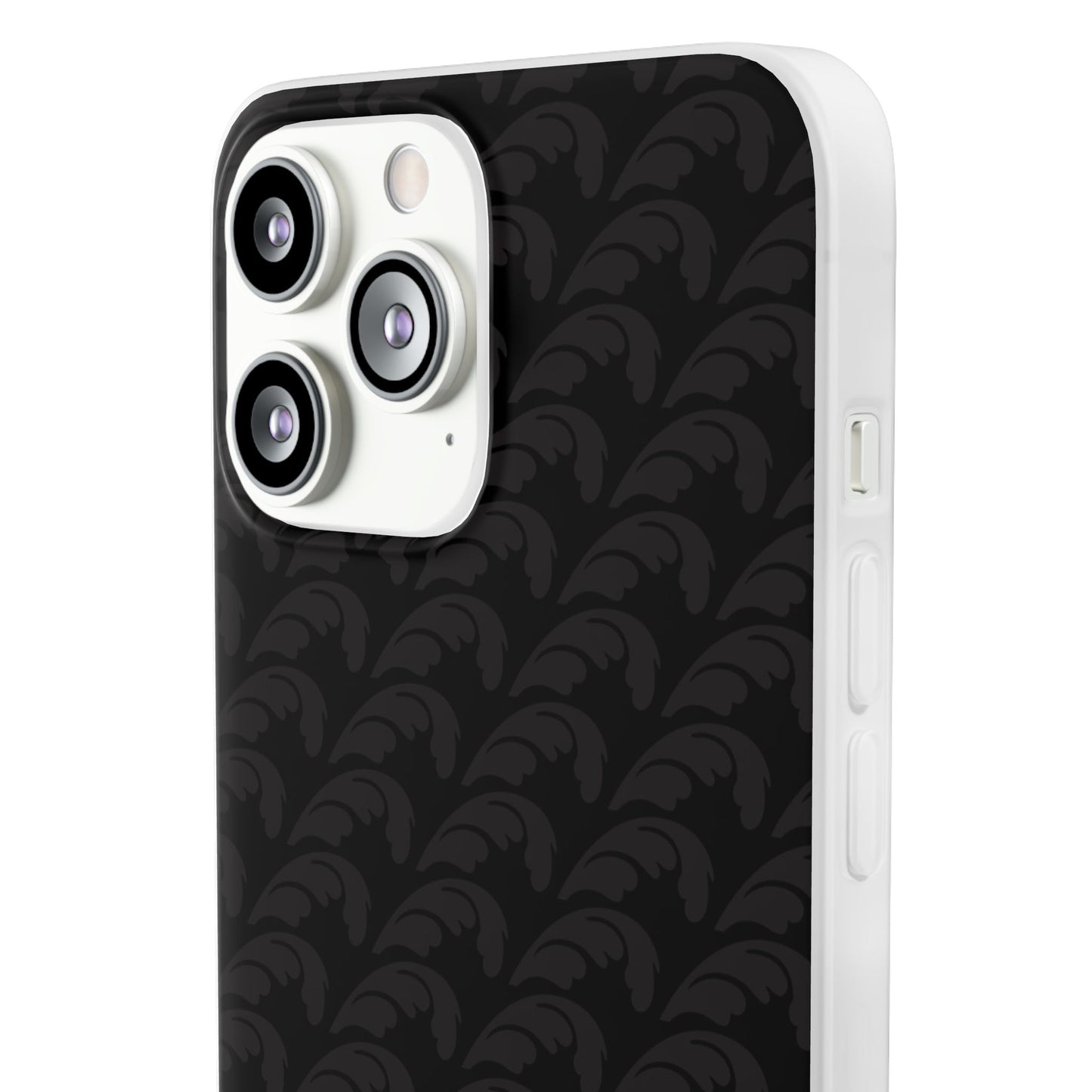 Beautiful Beloved Flourish (black/black) - Flexi Phone Cases