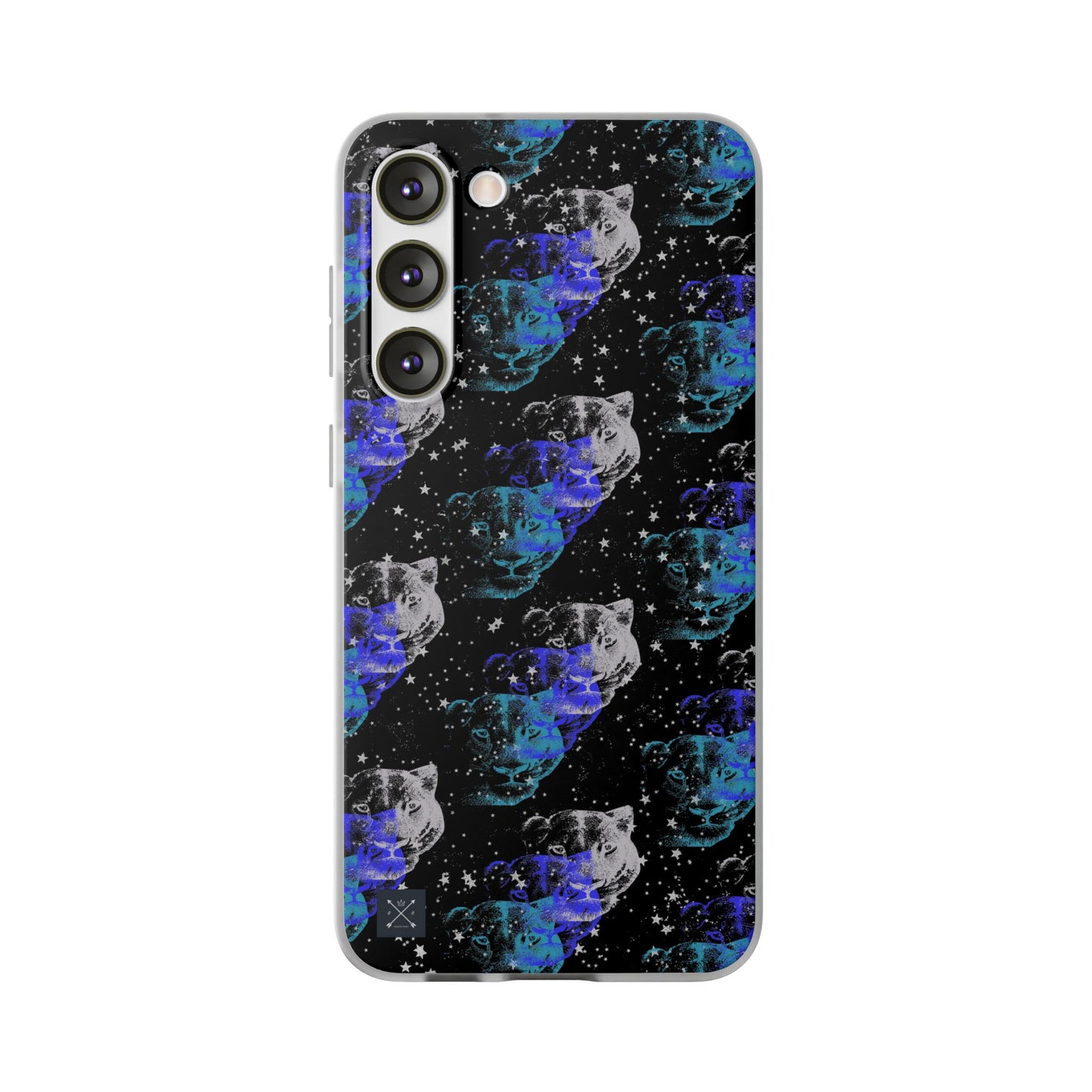 Lioness Arising (pattern) - Flexi Phone Cases