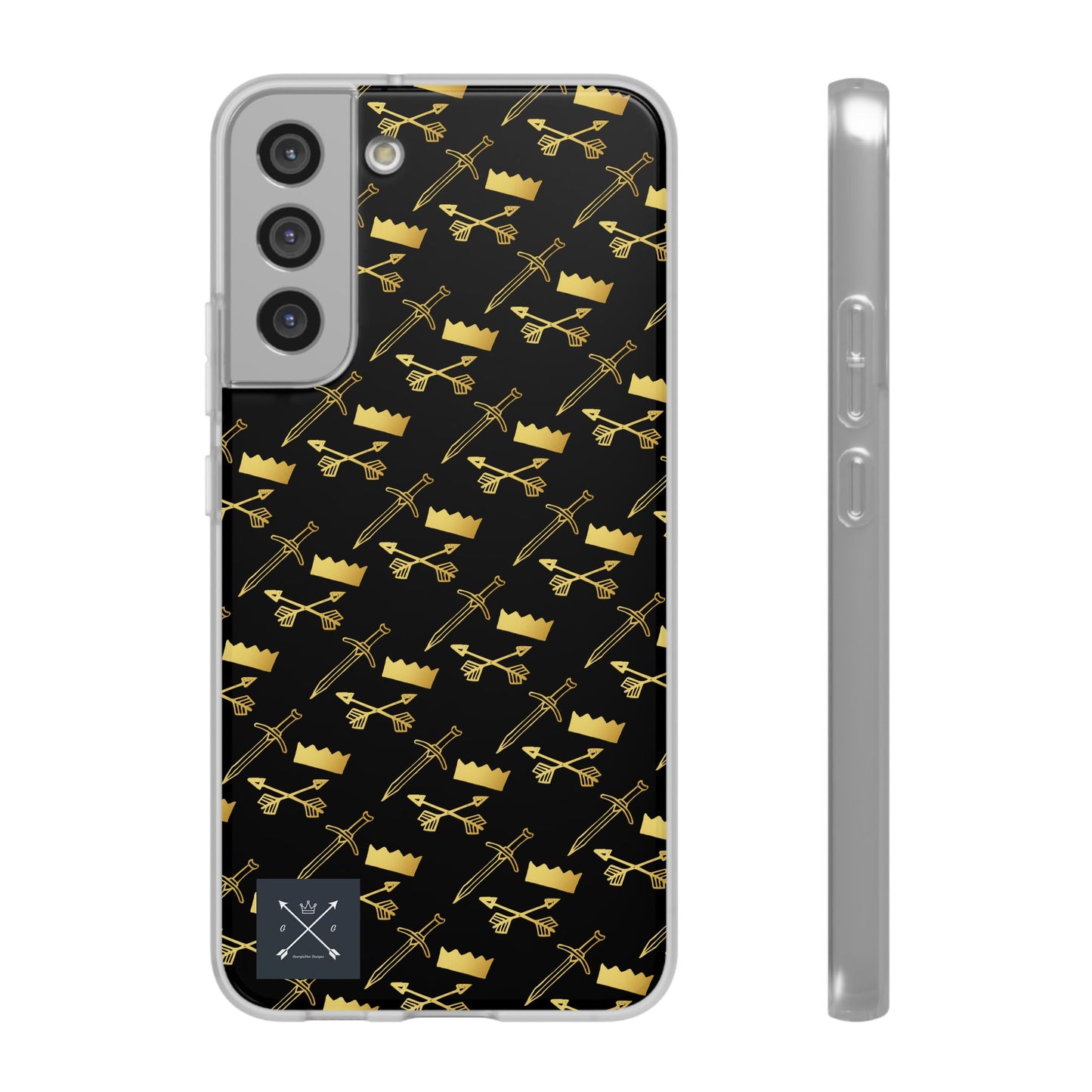 Gold and Bold Warrior - Flexi Phone Cases