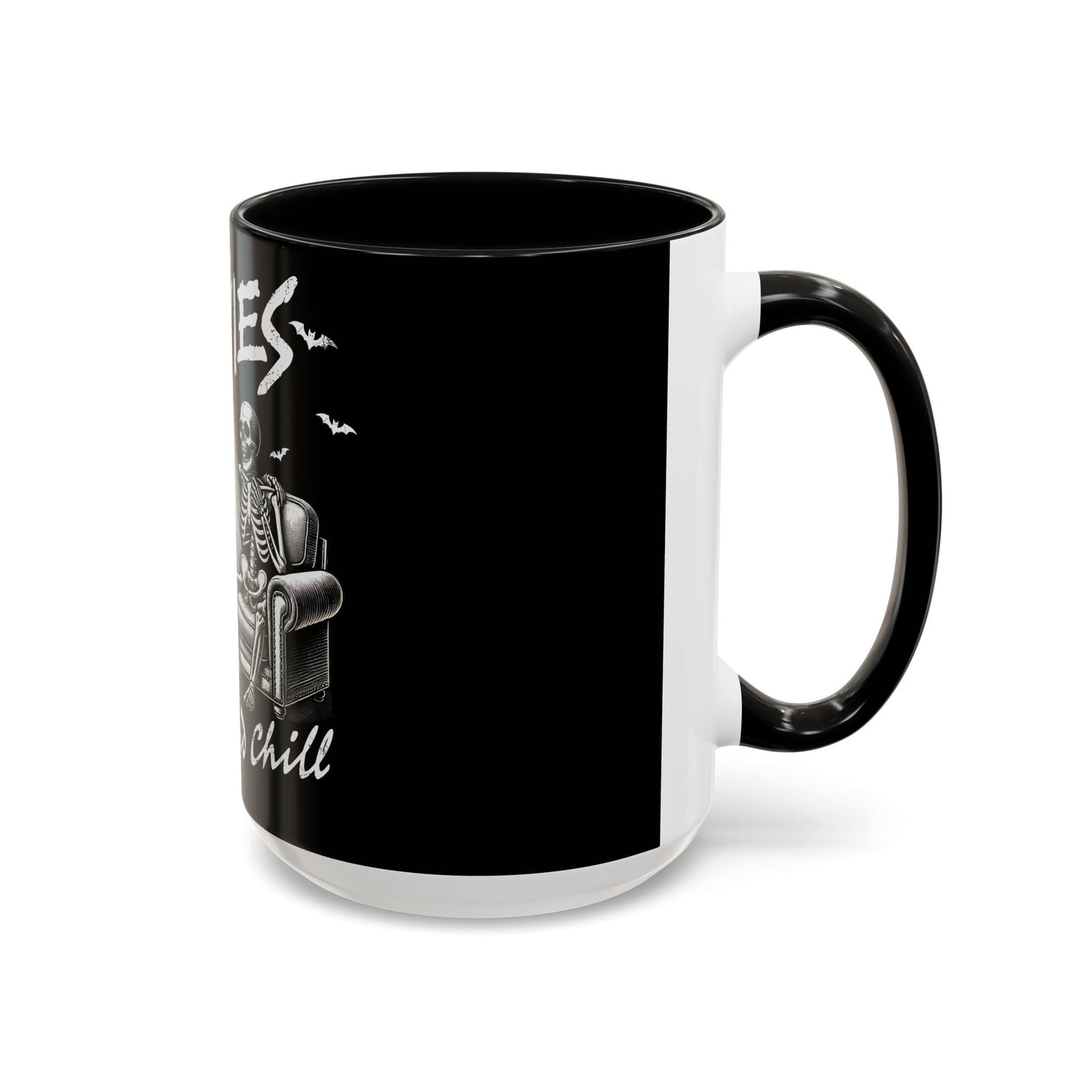 Horror Movies and Chill - Accent Coffee Mug (11, 15oz)