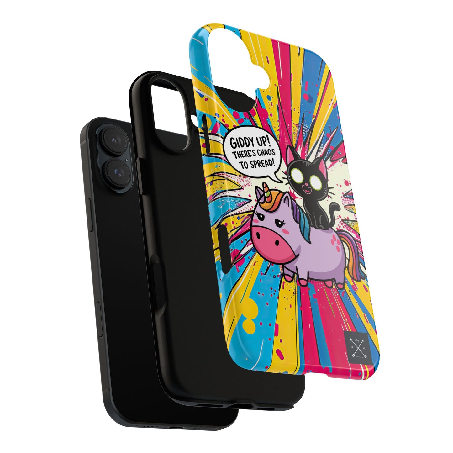 Giddy Up There's Chaos To Spread - Phone Tough Cases