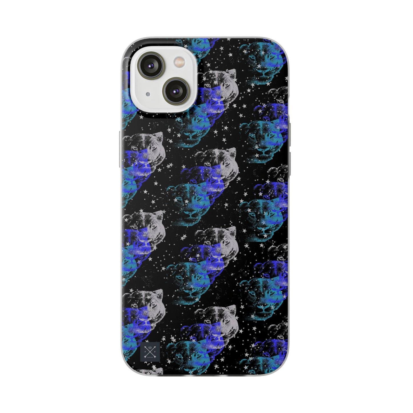 Lioness Arising (pattern) - Flexi Phone Cases