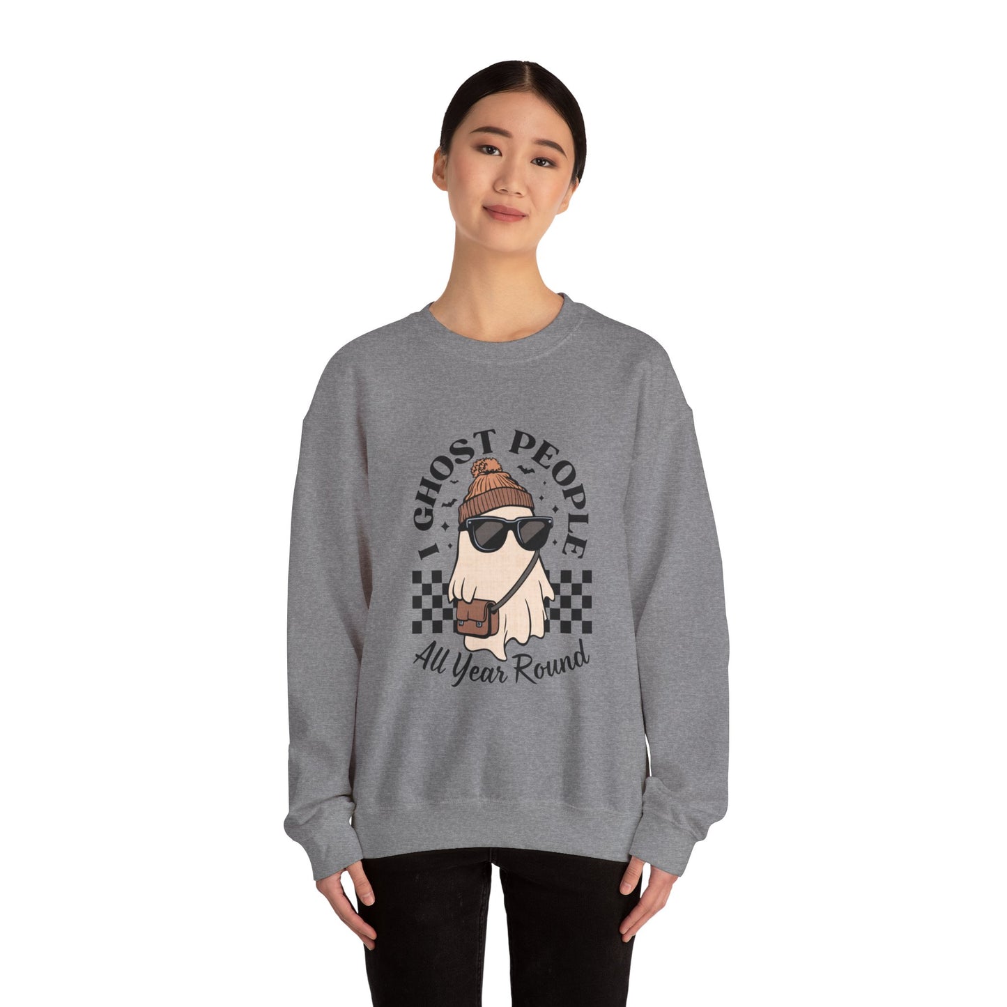 I Ghost People All Year Round - Unisex Heavy Blend™ Sweatshirt