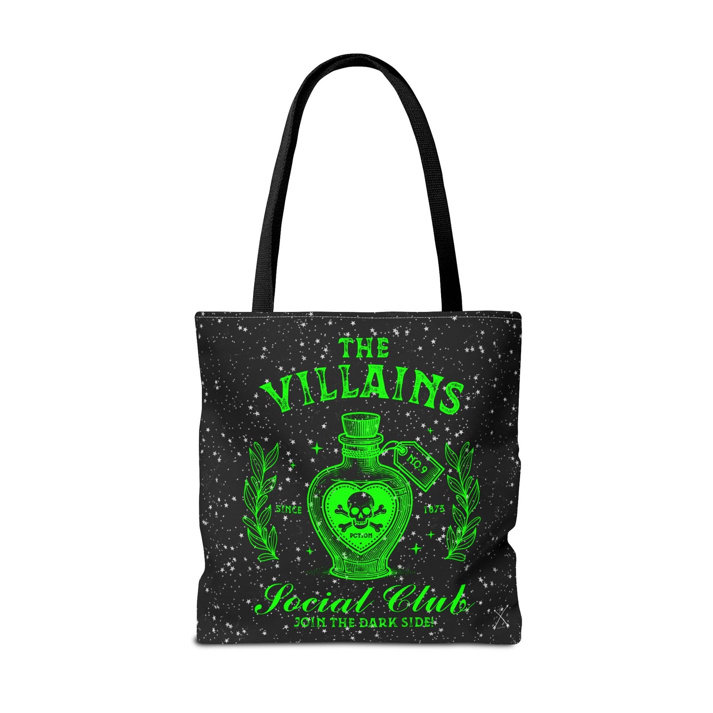 The Villains Social Club (Green) - Tote Bag (AOP)