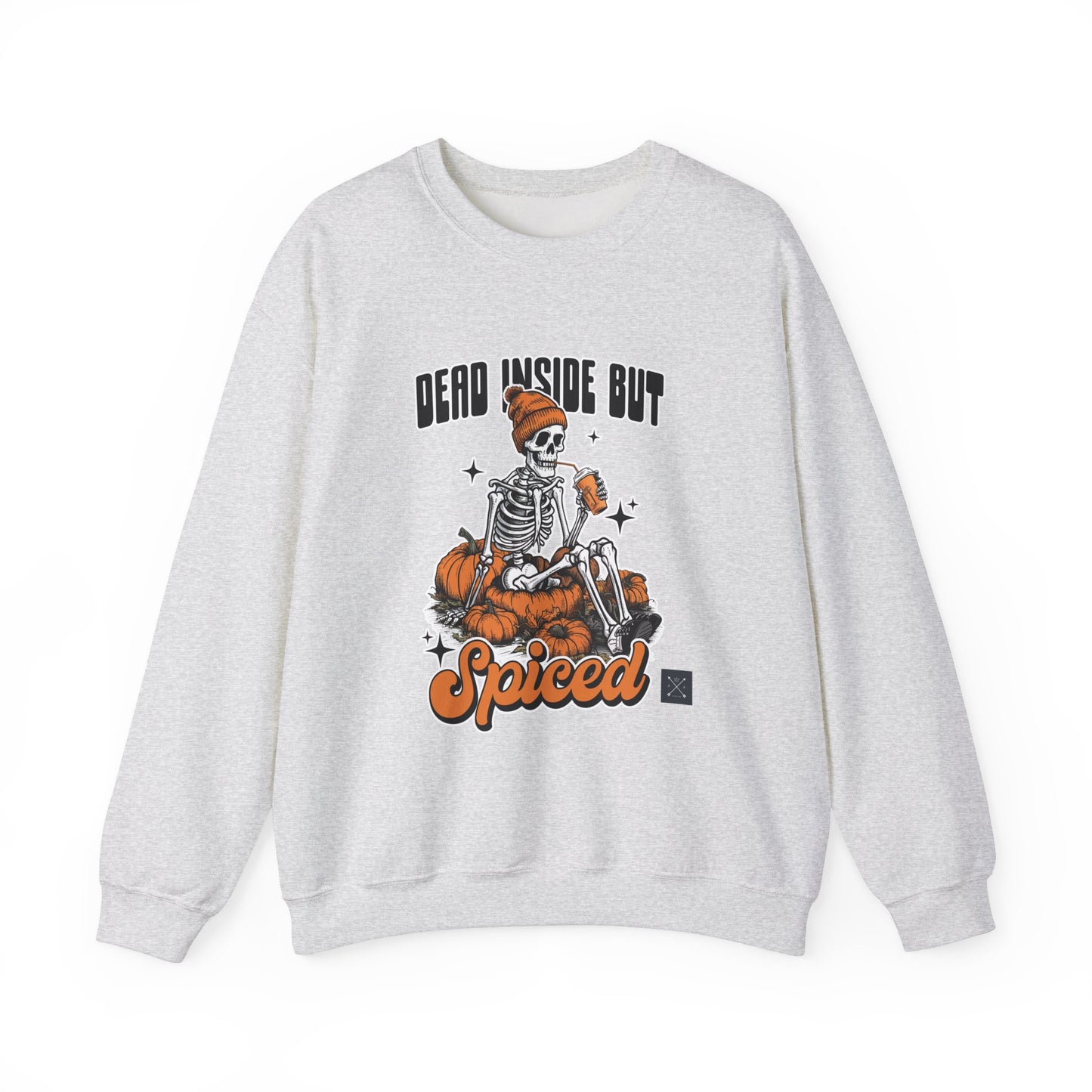 Dead Inside But Spiced - Unisex Heavy Blend™ Crewneck Sweatshirt