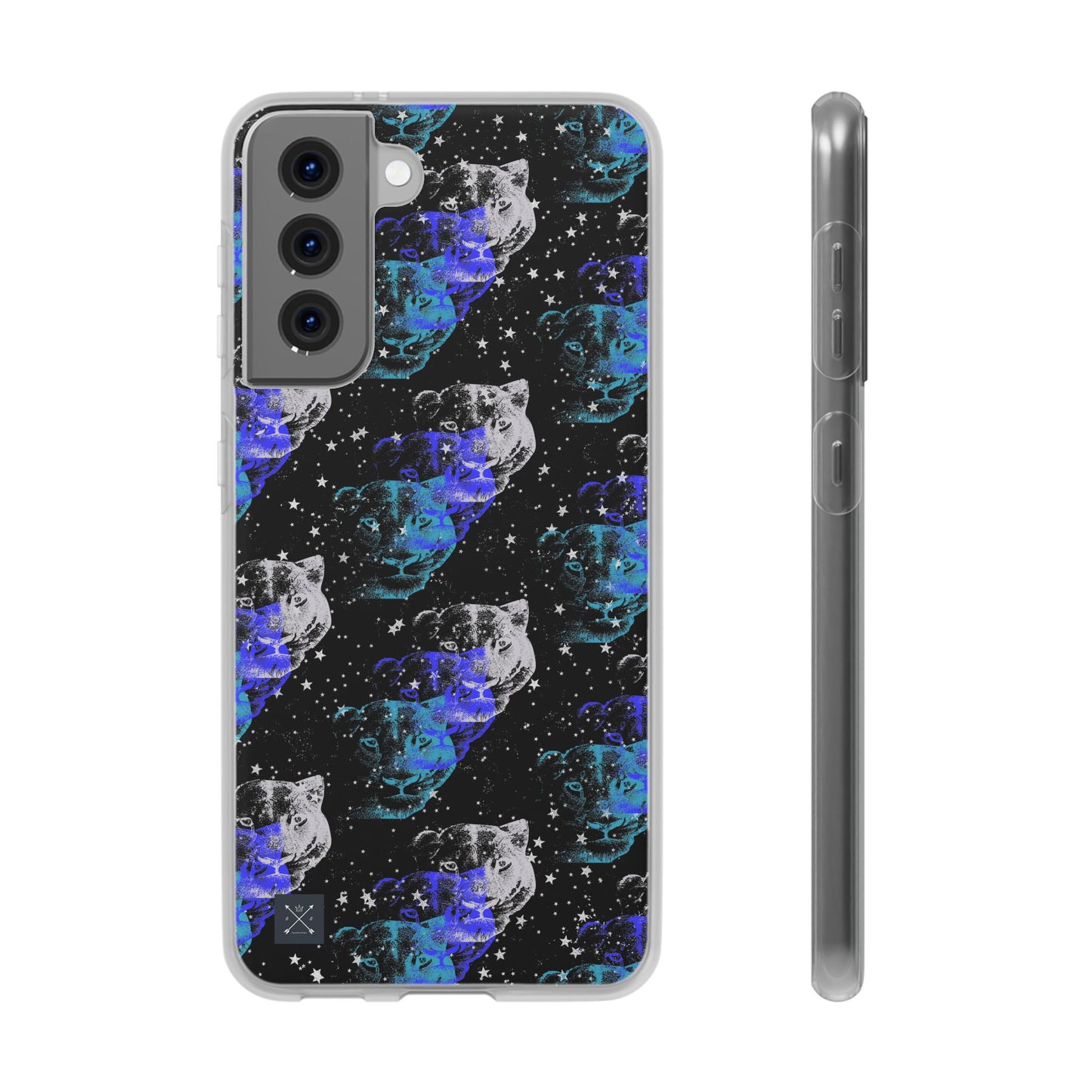 Lioness Arising (pattern) - Flexi Phone Cases