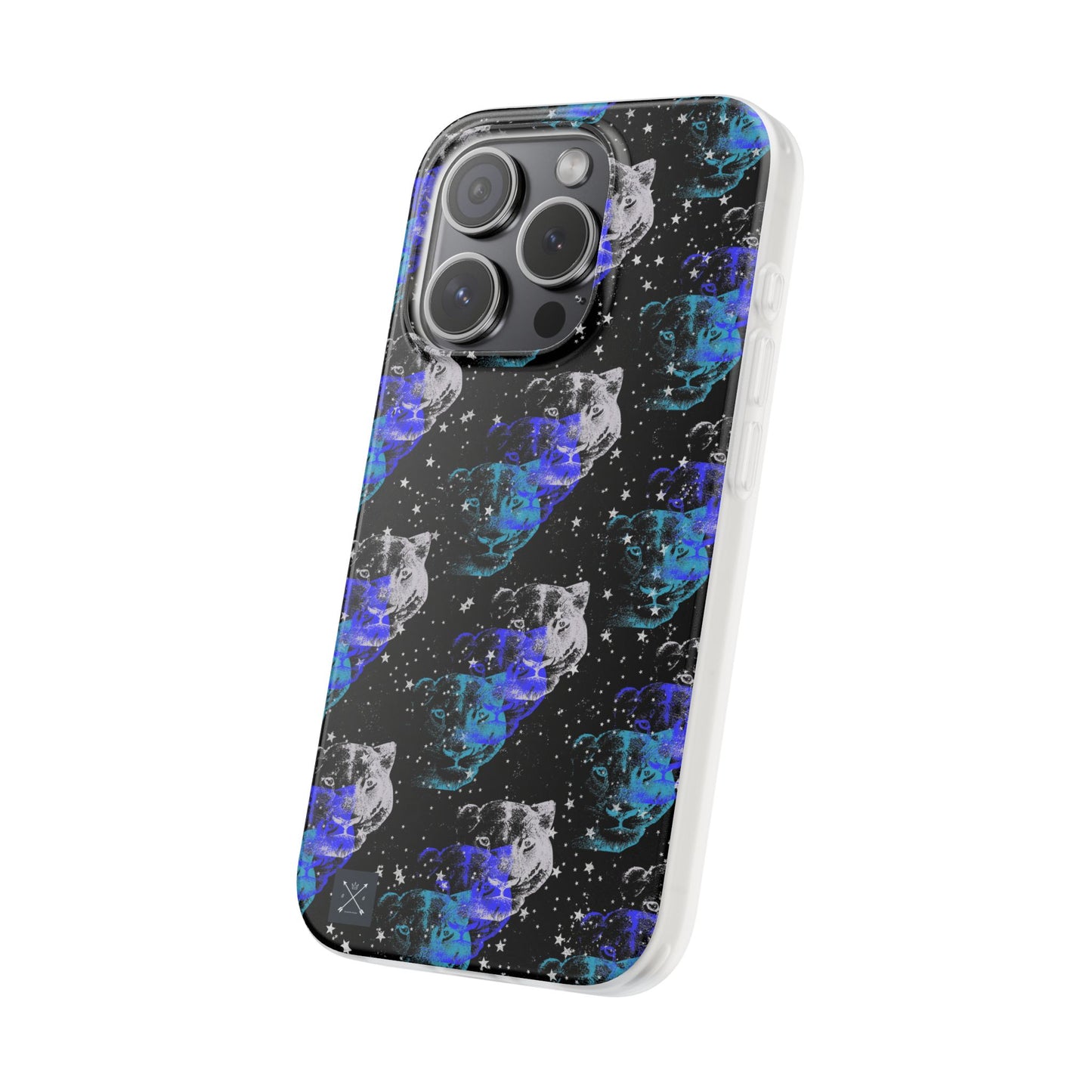 Lioness Arising (pattern) - Flexi Phone Cases