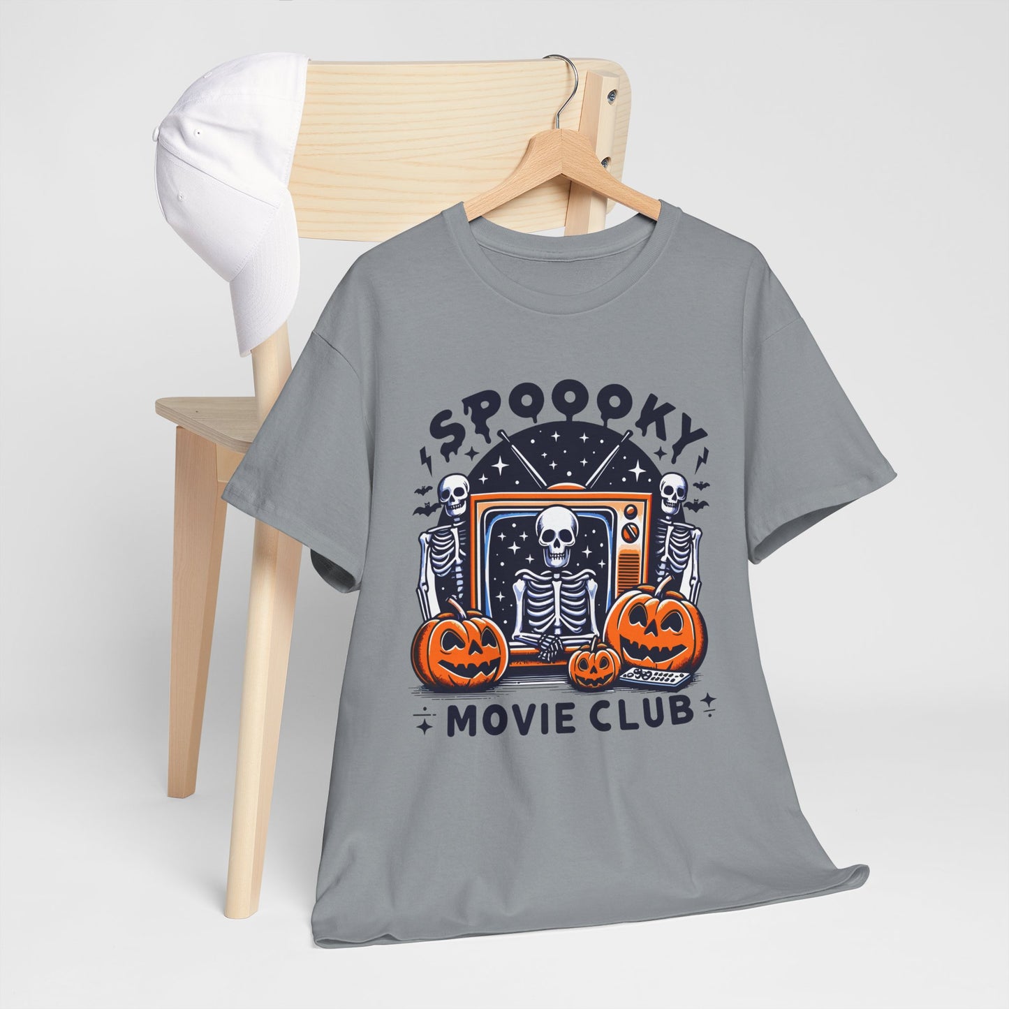 Spooky Movie Club Theme -  Unisex Cotton Tee