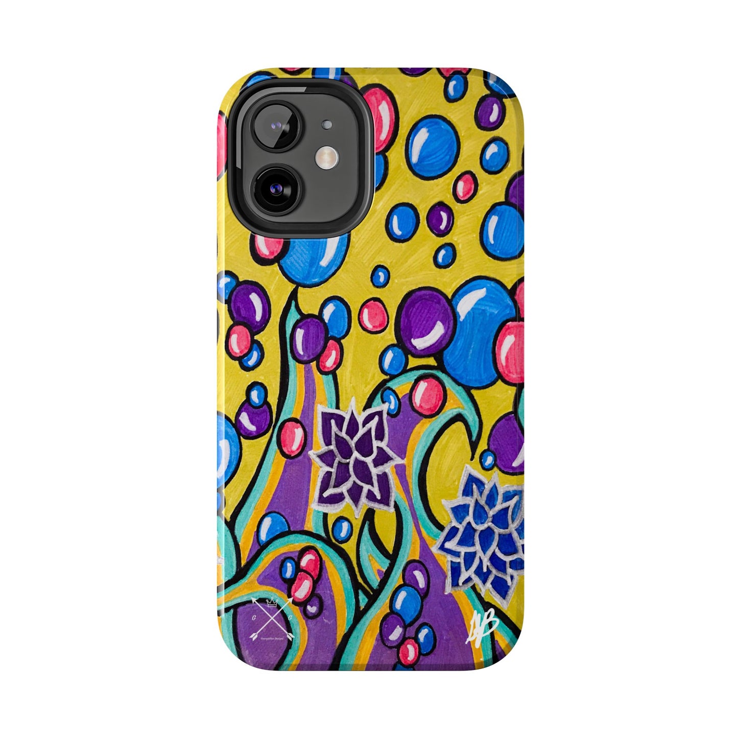 Under the Sea (abstract art)- Tough Phone Cases