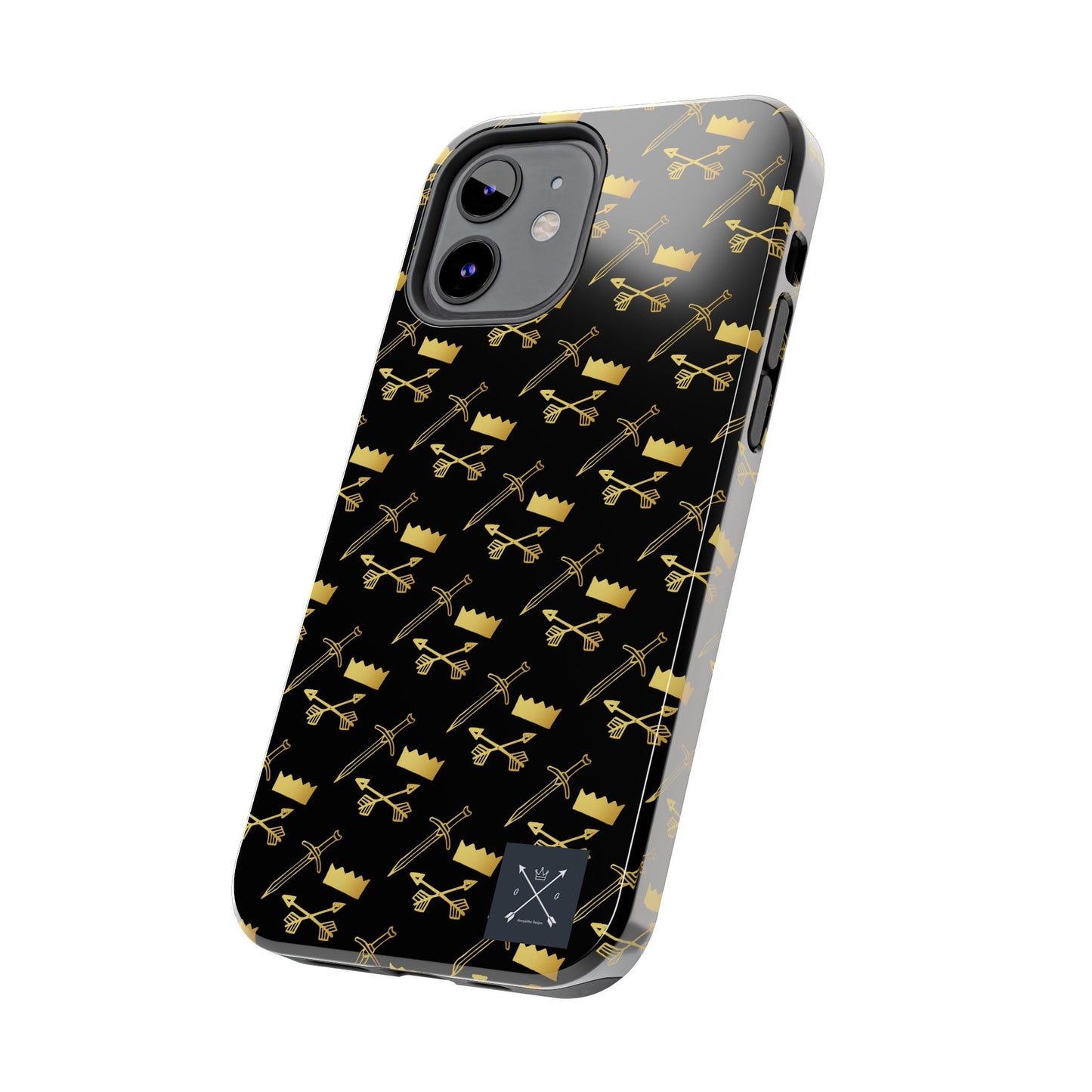 Gold and Bold Warrior (pattern) - Tough Phone Cases