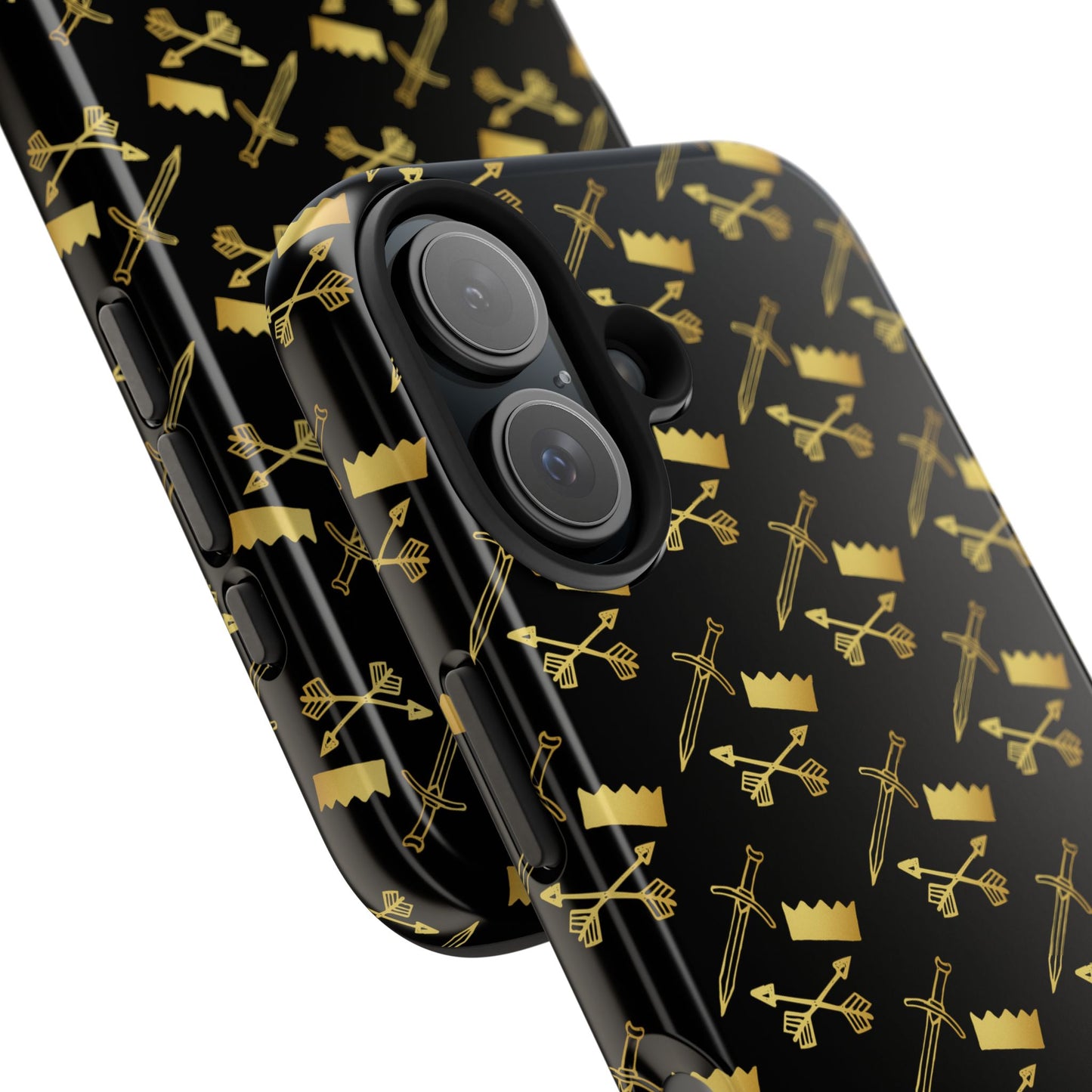 Gold and Bold Warrior (pattern) - Tough Phone Cases