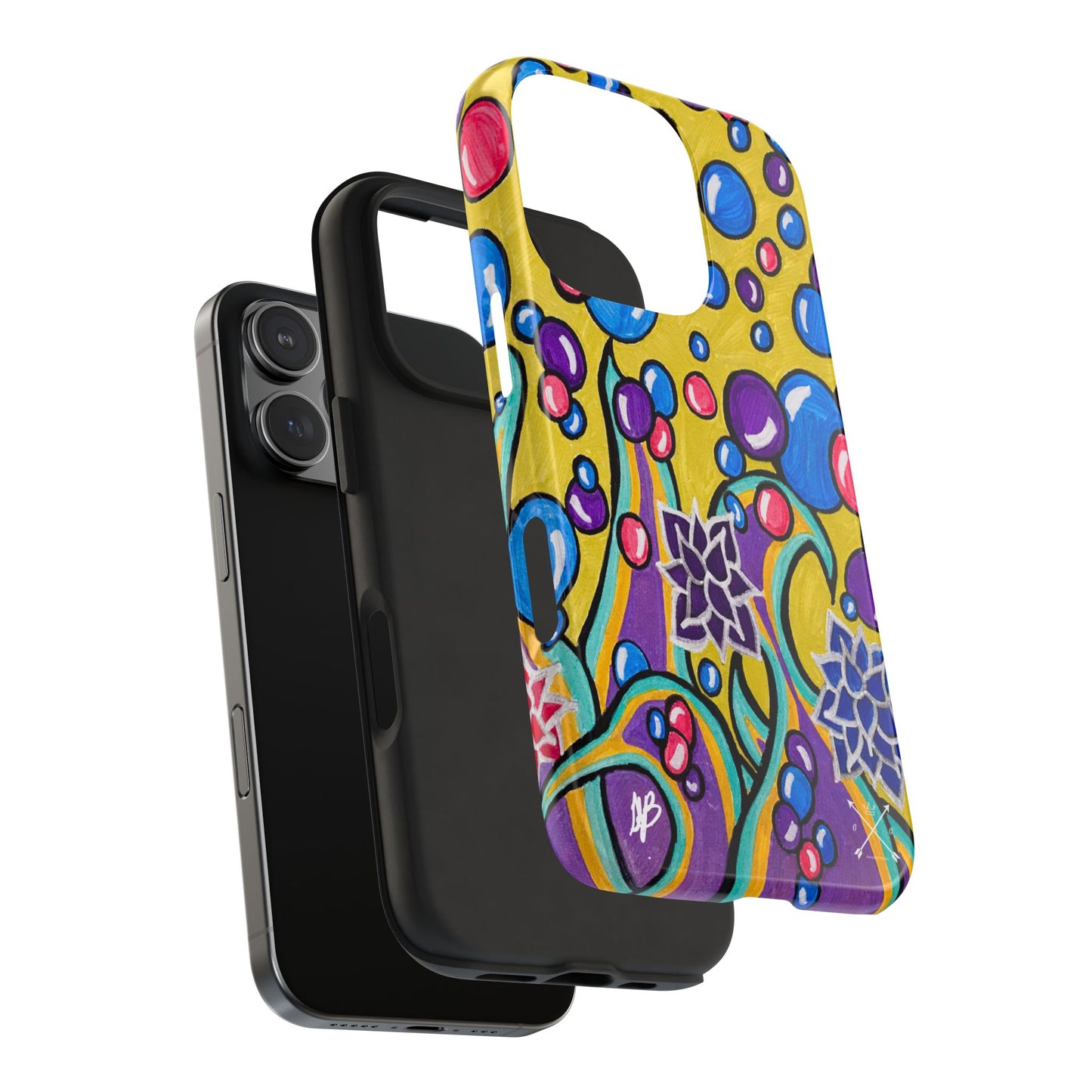 Under the Sea (abstract art)- Tough Phone Cases