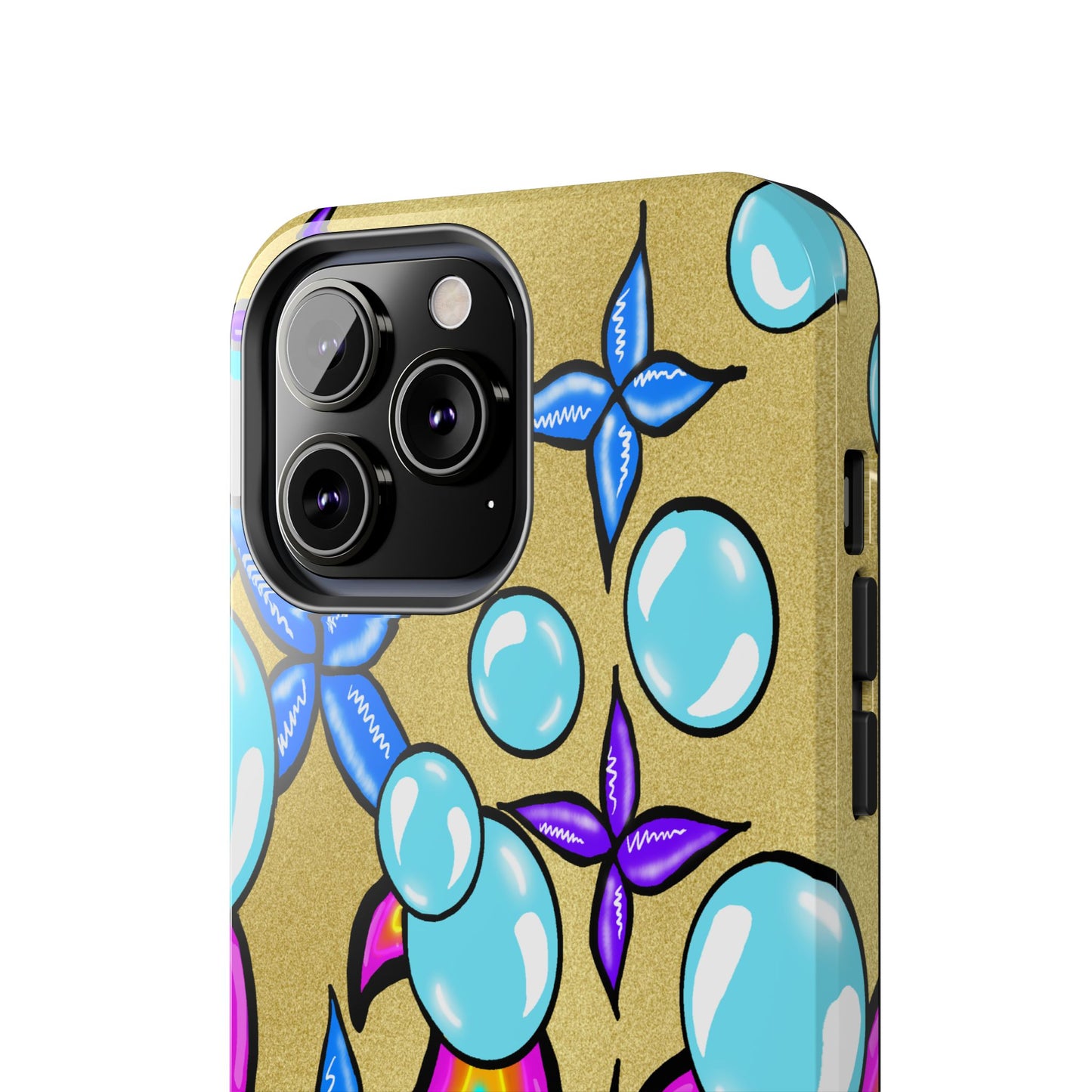 Bubble Rave (abstract art) - Tough iPhone Cases