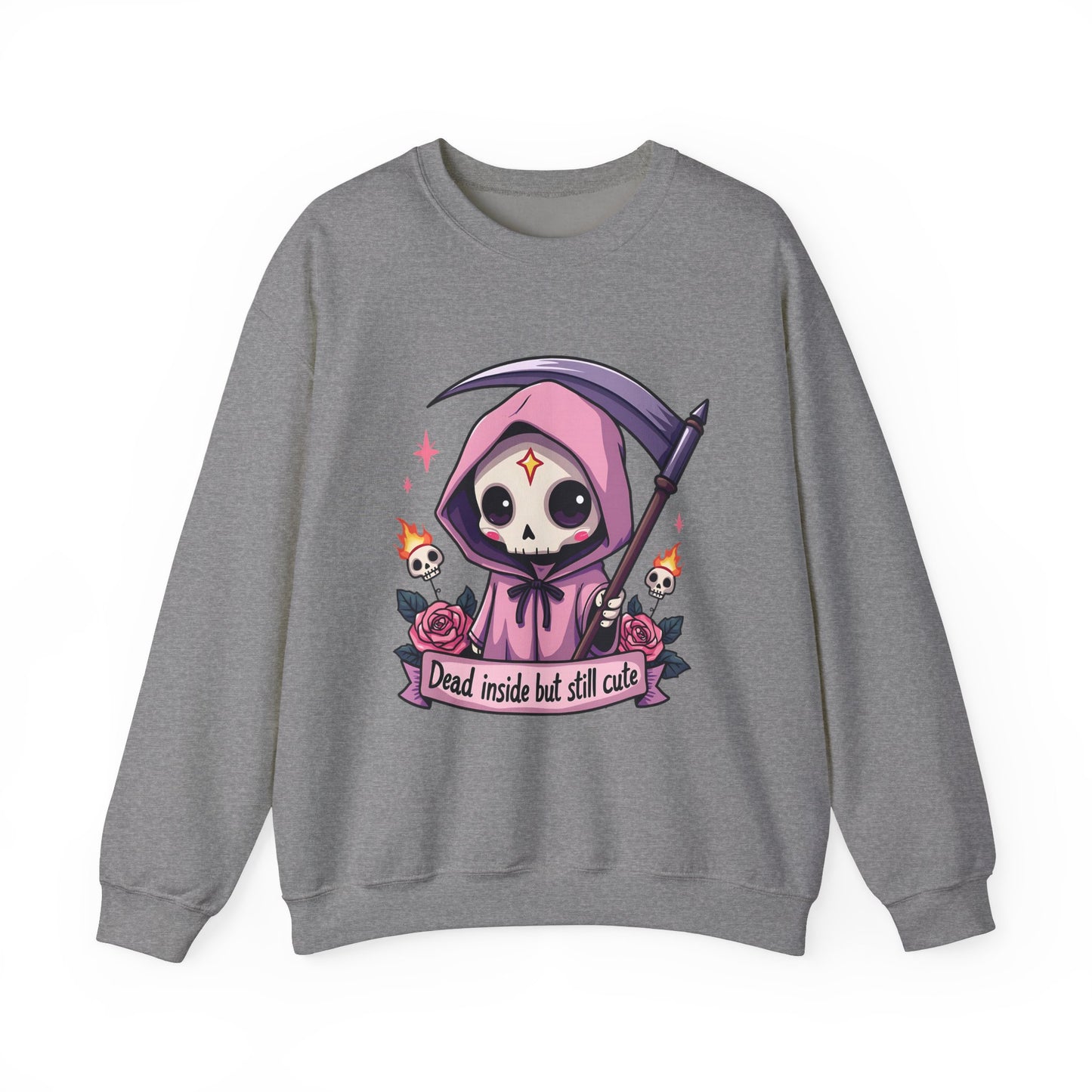 Dead Inside But Still Cute - Unisex Heavy Blend™ Sweatshirt