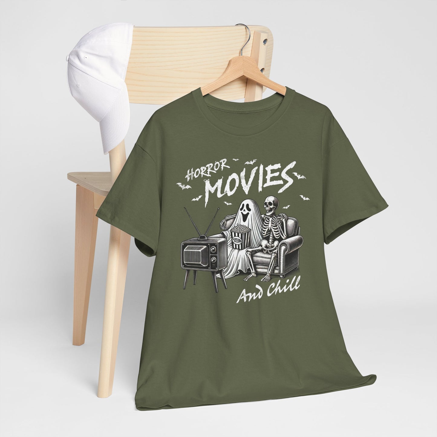 Horror Movies and Chill - Unisex Tee