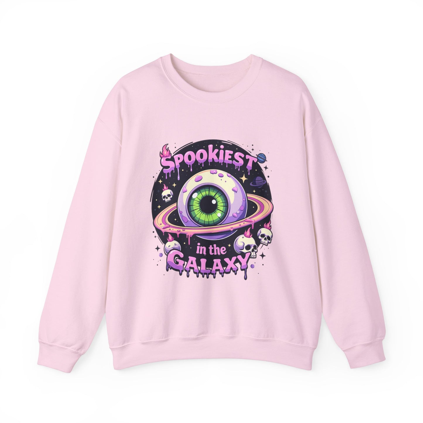 Spookiest in the Galaxy, Eyeball Planet Design - Sweatshirt