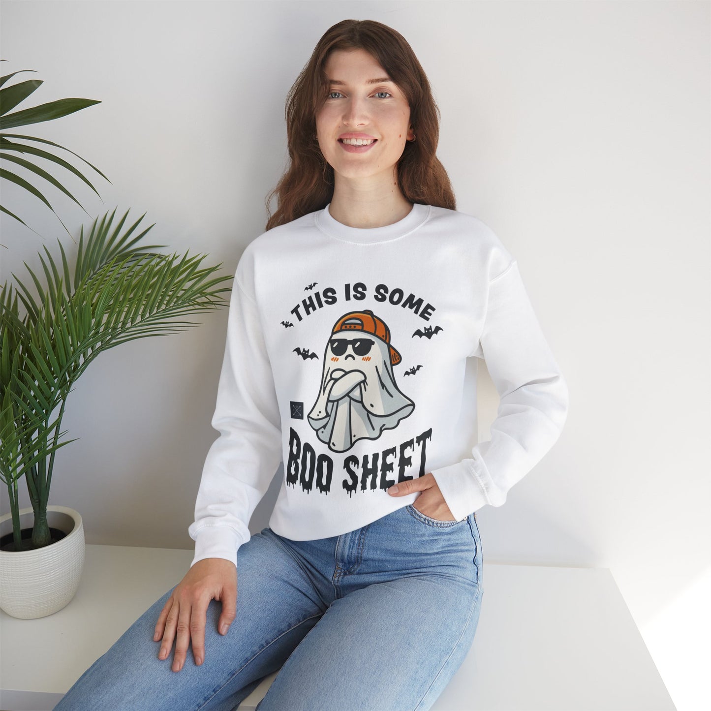 This is Some Boo Sheet - Unisex Heavy Blend™ Crewneck Sweatshirt