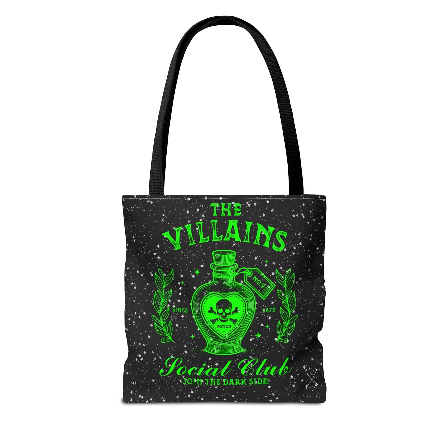 The Villains Social Club (Green) - Tote Bag (AOP)