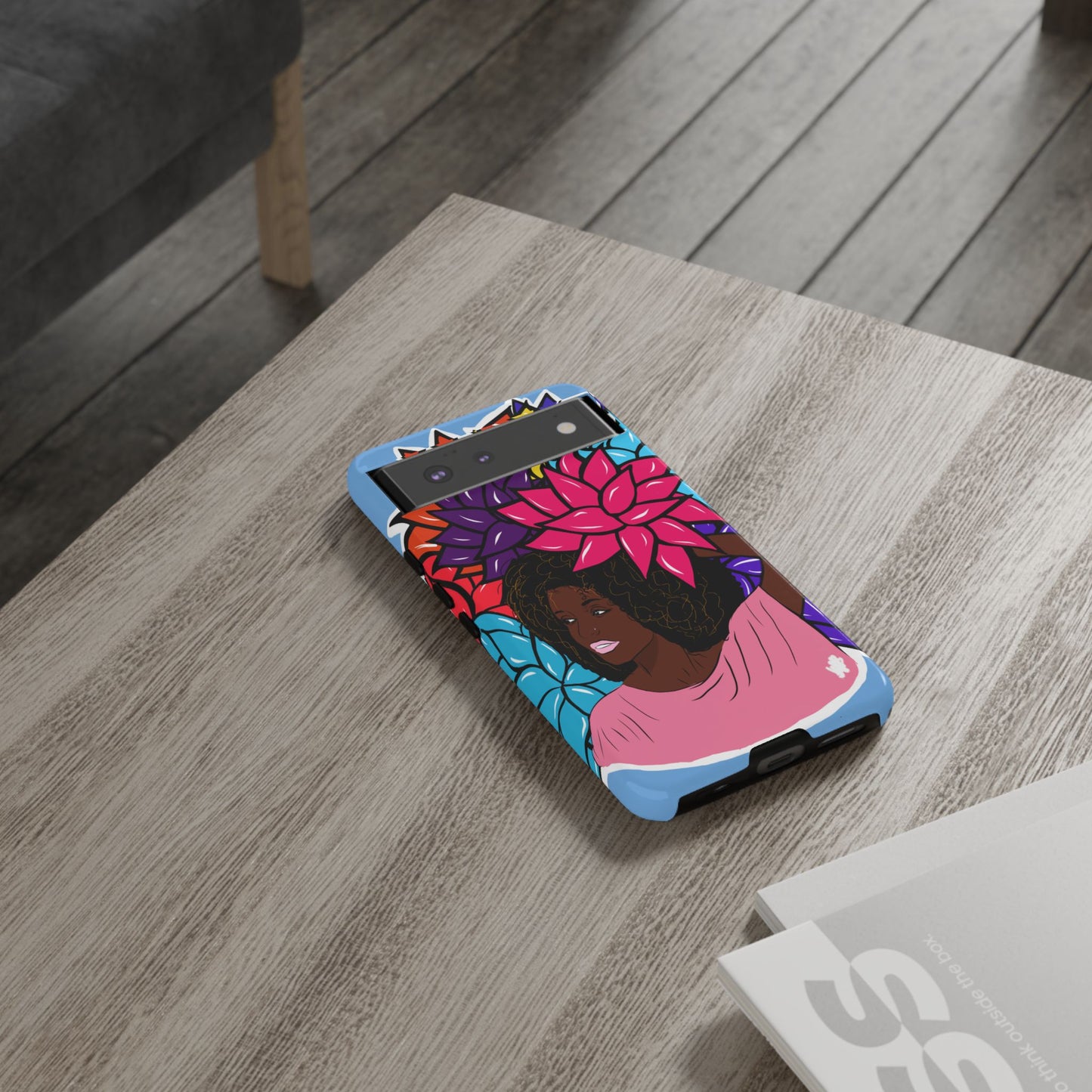 Beauty with Flowers - Tough Phone Cases