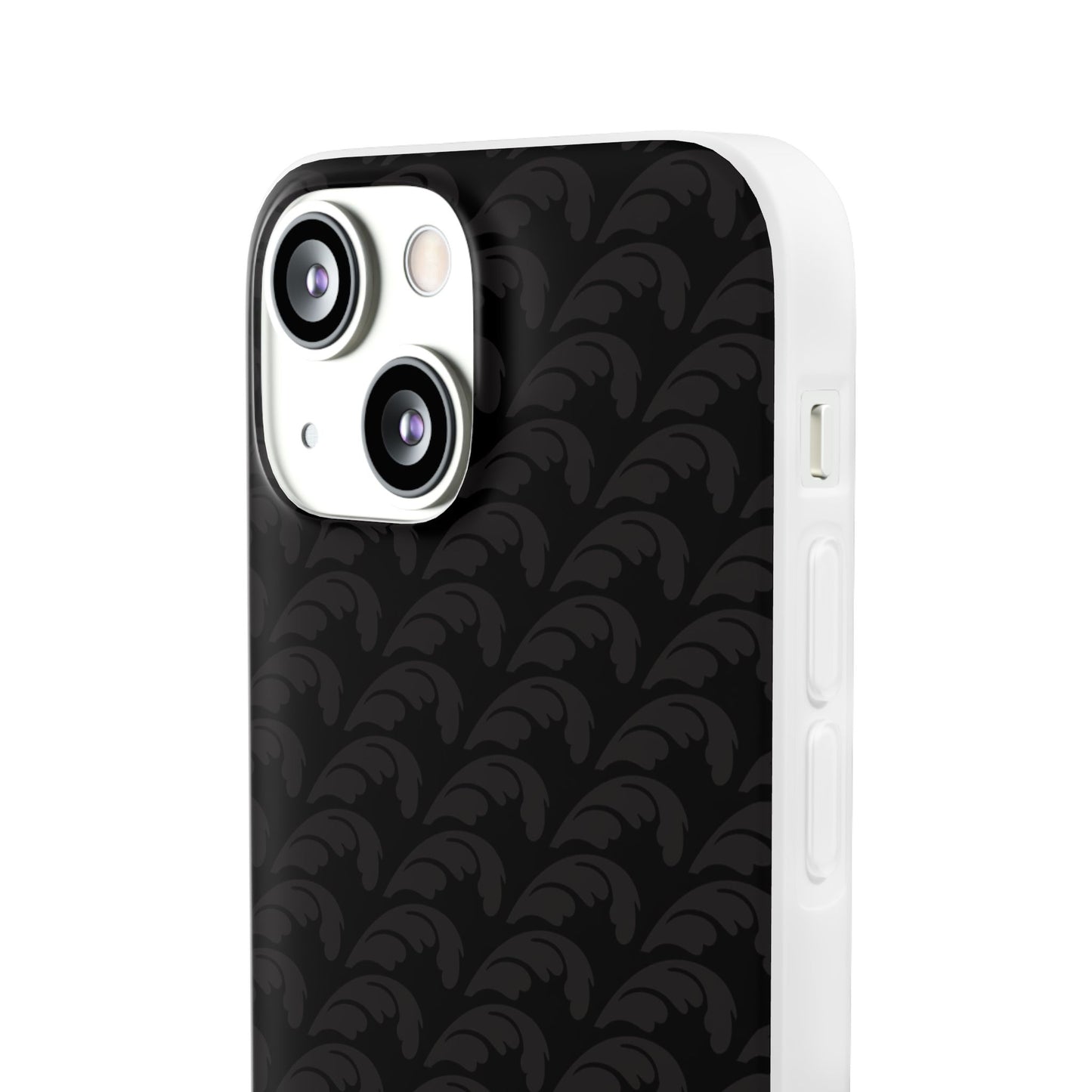 Beautiful Beloved Flourish (black/black) - Flexi Phone Cases