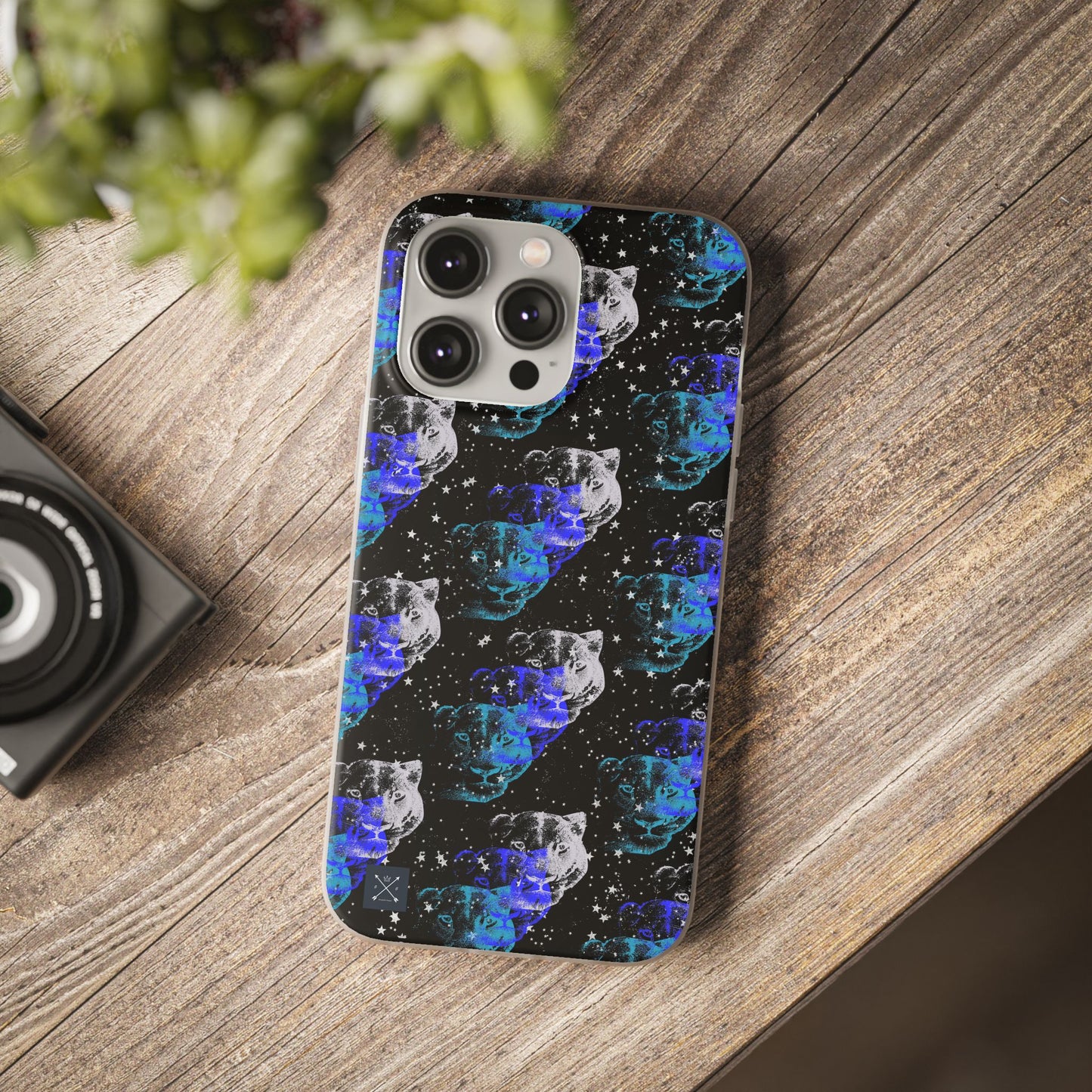 Lioness Arising (pattern) - Flexi Phone Cases