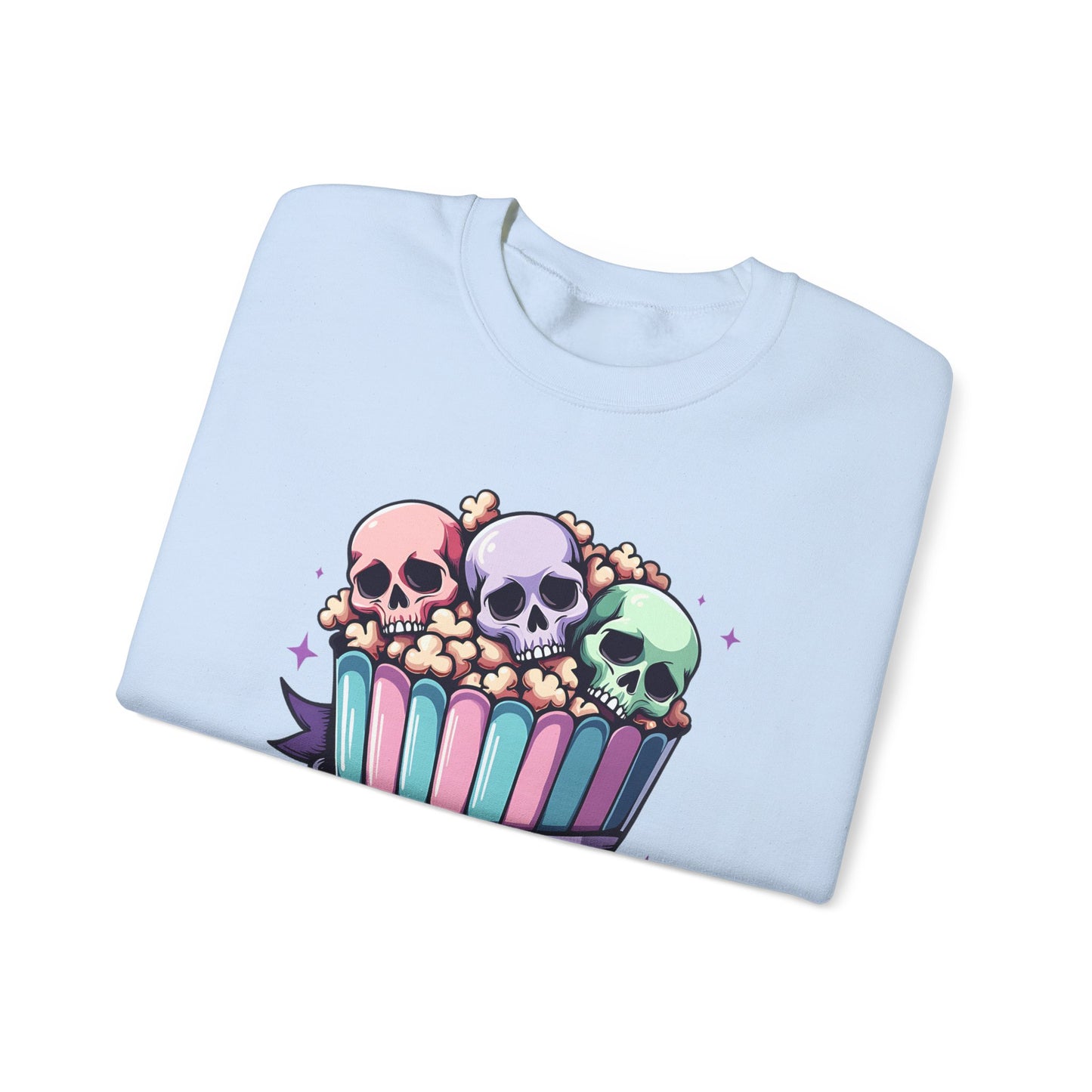 Horror Movies Popcorn Bucket Skulls - Sweatshirt